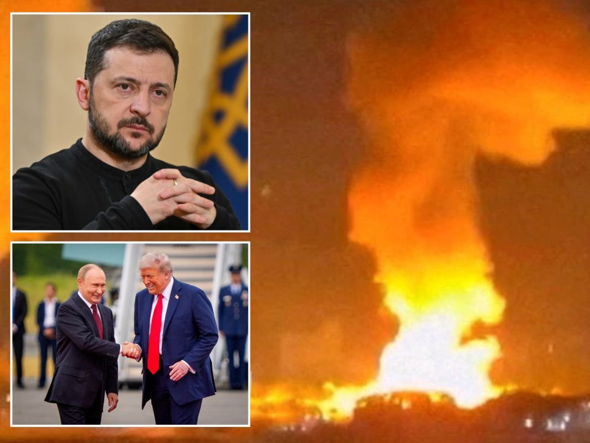 'You know what to do!' Volodymyr Zelensky urges Donald Trump to capture Russian dictator Vladimir...