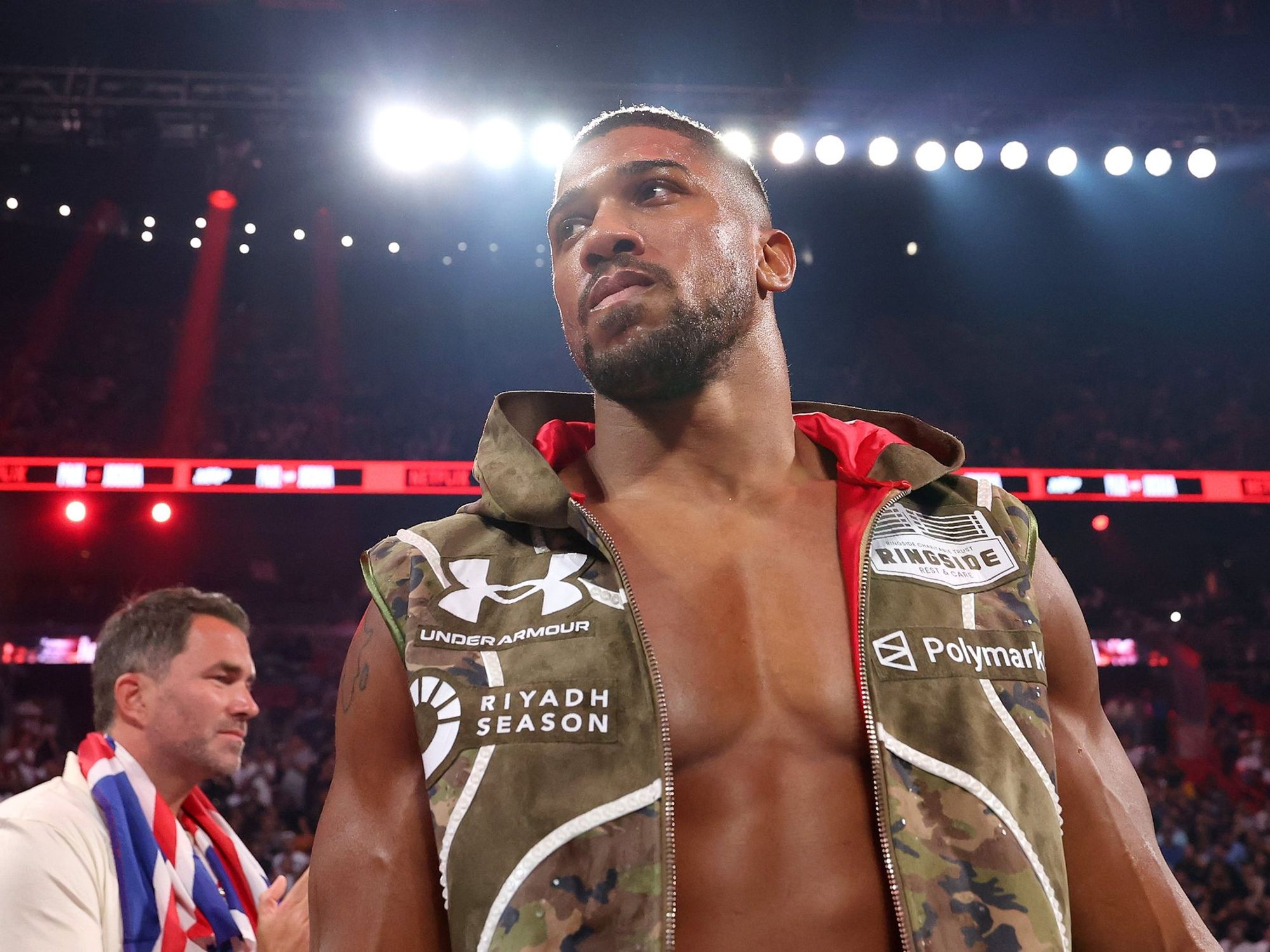 Anthony Joshua makes incredible gesture after tragic car crash that killed two of his close friends