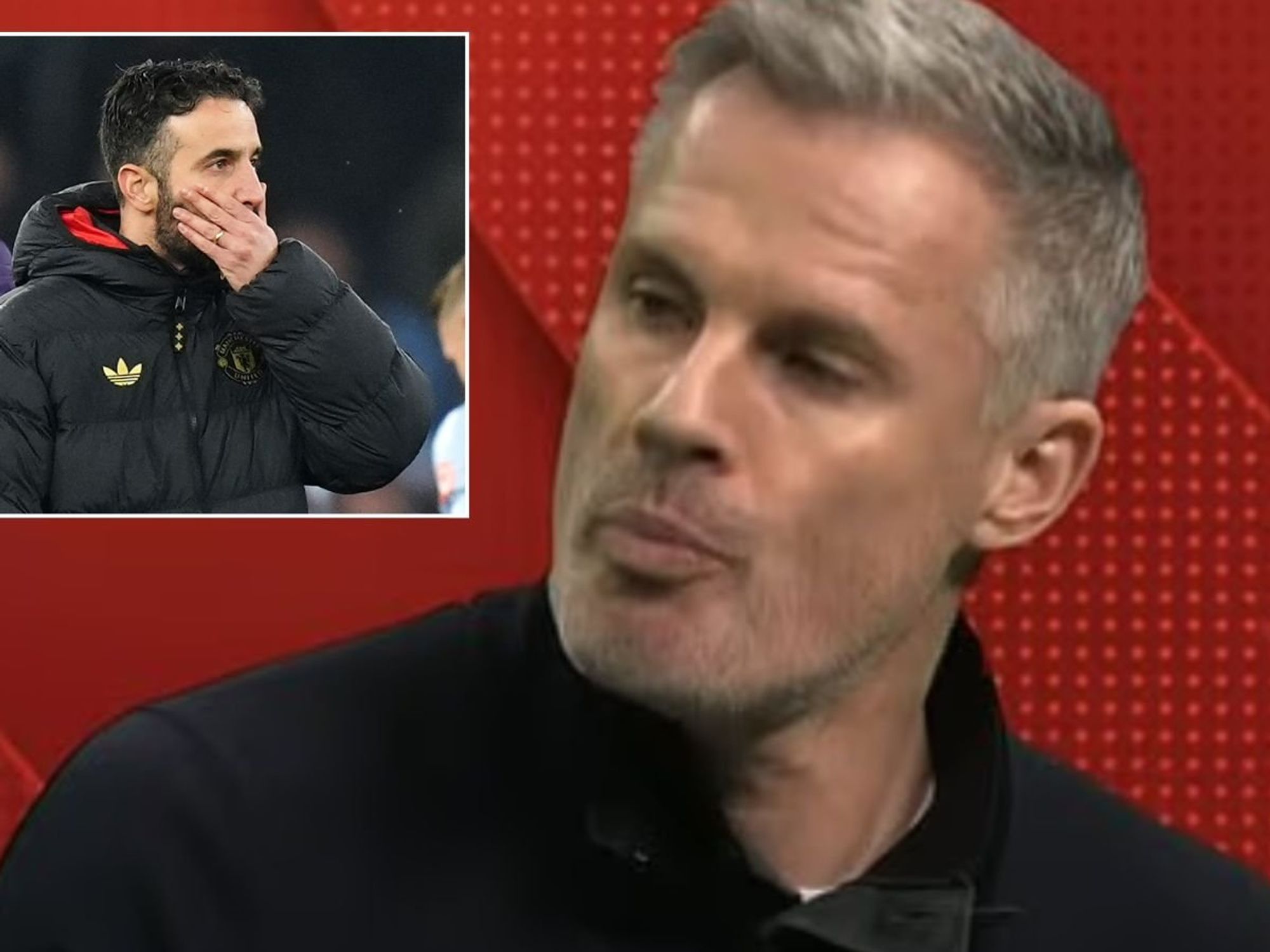 Jamie Carragher rips into 'barely competent' Ruben Amorim after Man Utd boss turned on his superiors