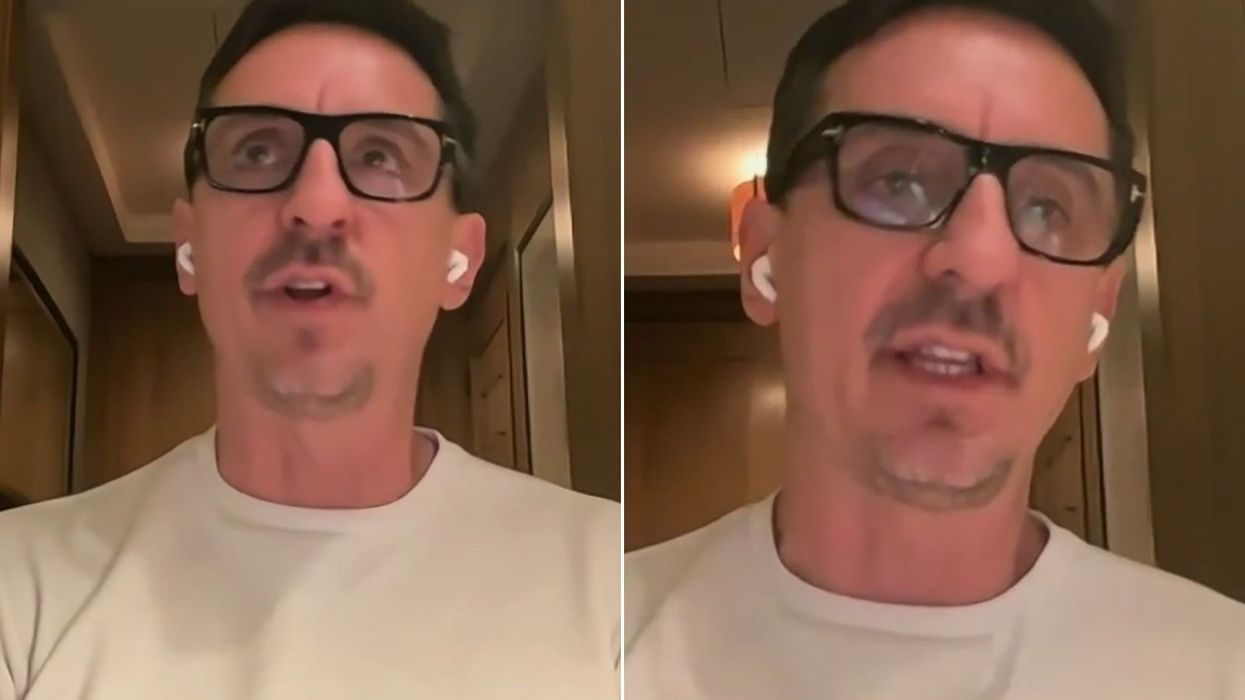 Gary Neville accused of 'verbal diarrhea' by football pundit after Man Utd decision to sack Ruben Amorim