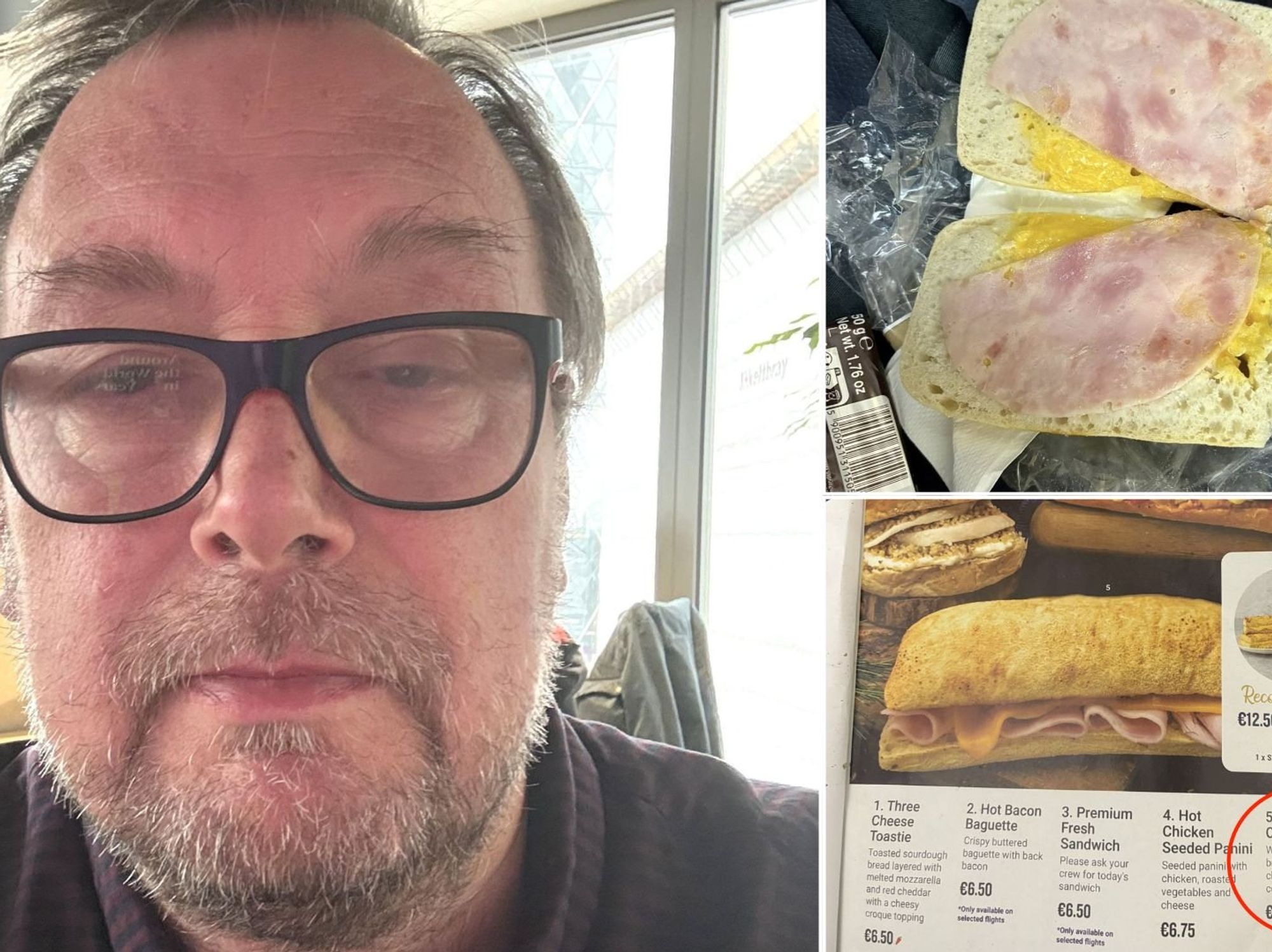 Ryanair food deemed 'worst EVER' as passenger says even 'cabin crew agreed it was terrible'