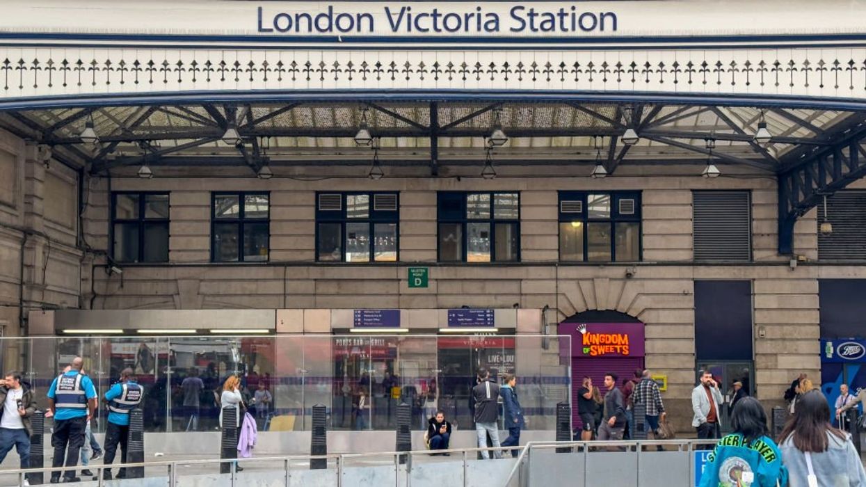 Nine men arrested after mass brawl breaks out at Wetherspoons bar at London Victoria station