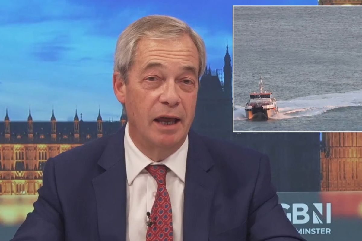Nigel Farage says ‘Starmer boats’ show ‘total unfairness’ in asylum system