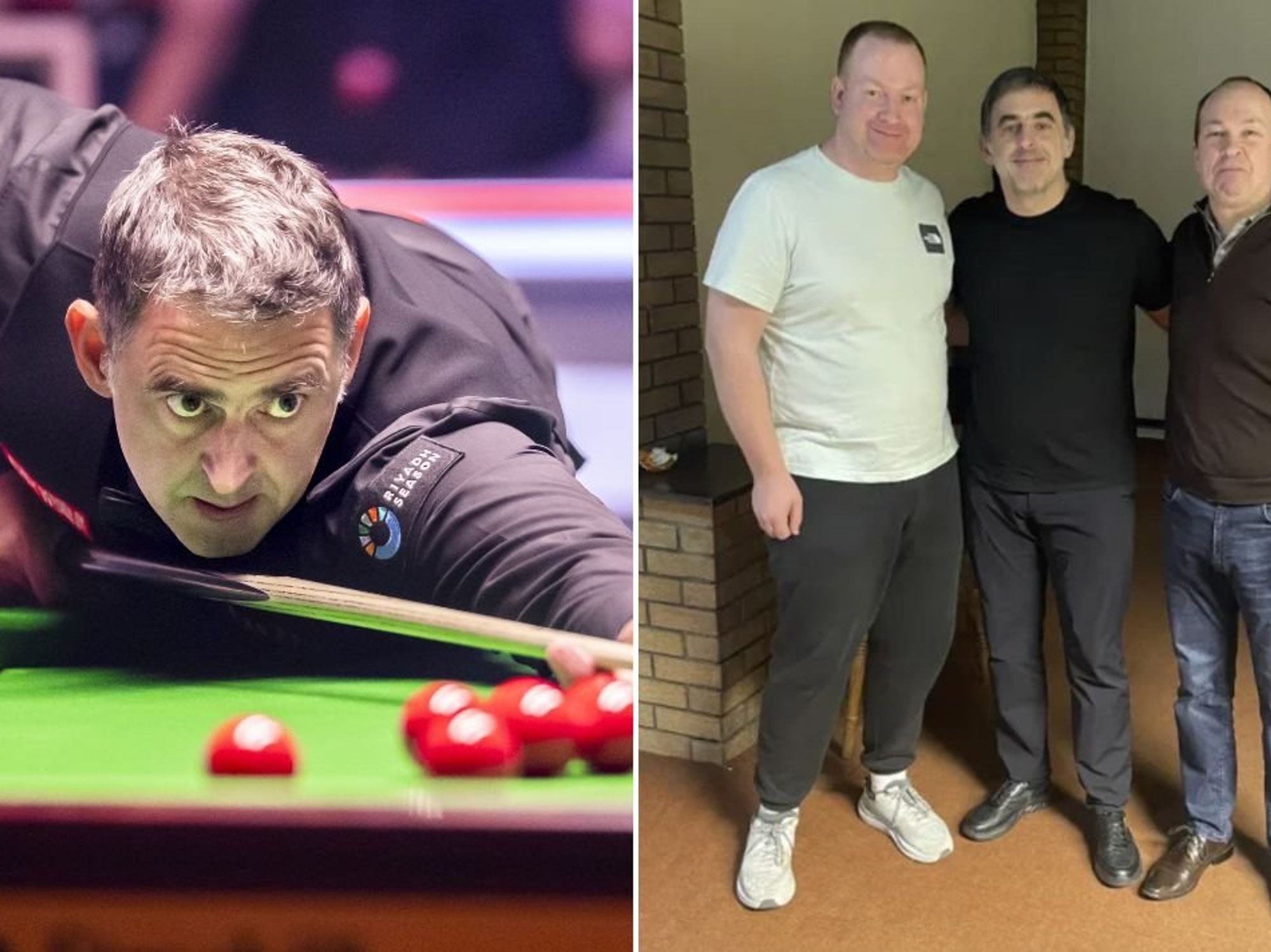 Ronnie O'Sullivan ramps up Masters preparation by playing in 'old school' pub outside Dublin