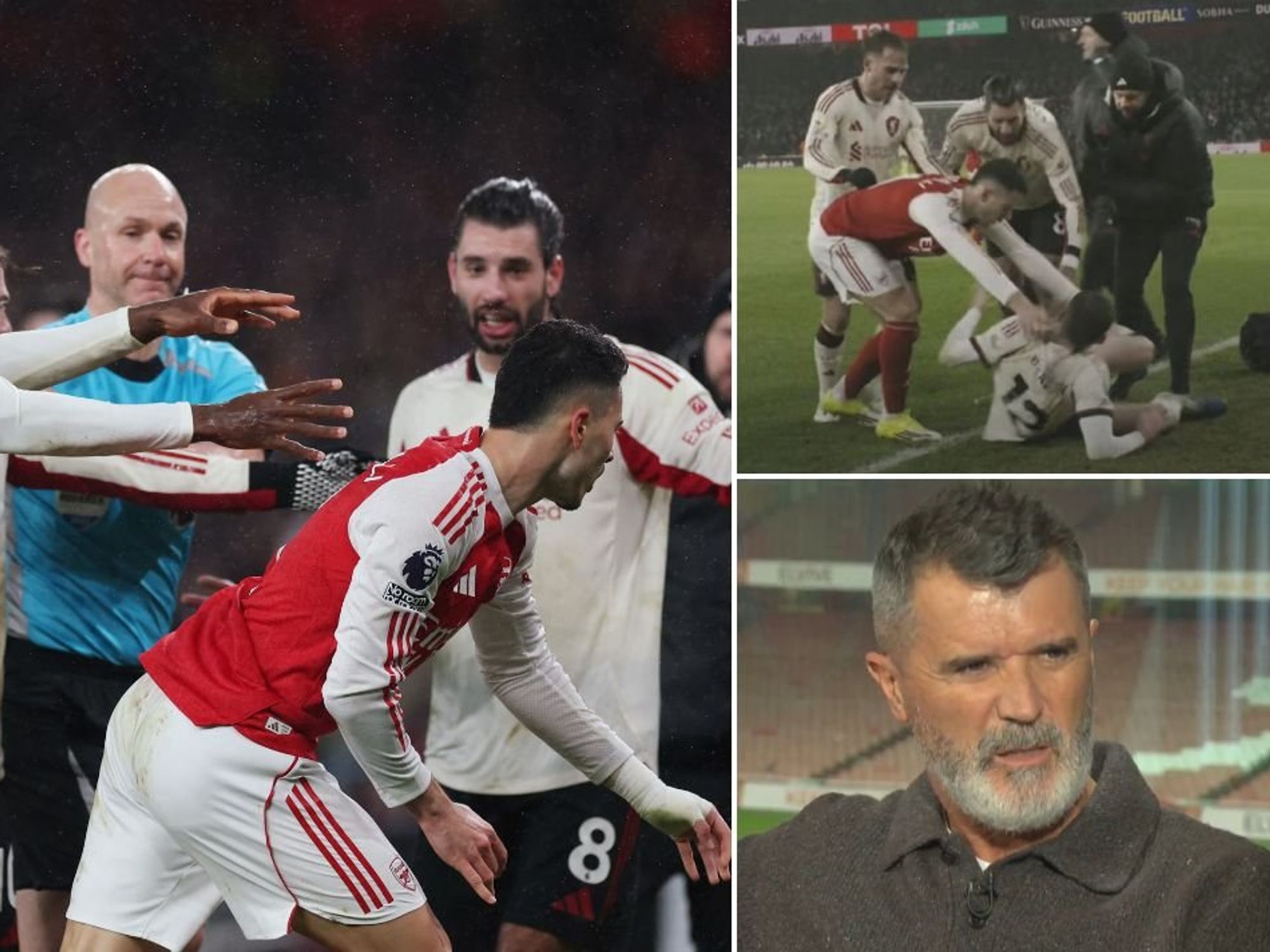 Liverpool star stretchered off before 'disgraceful' moment from Arsenal's Gabriel Martinelli in bore draw