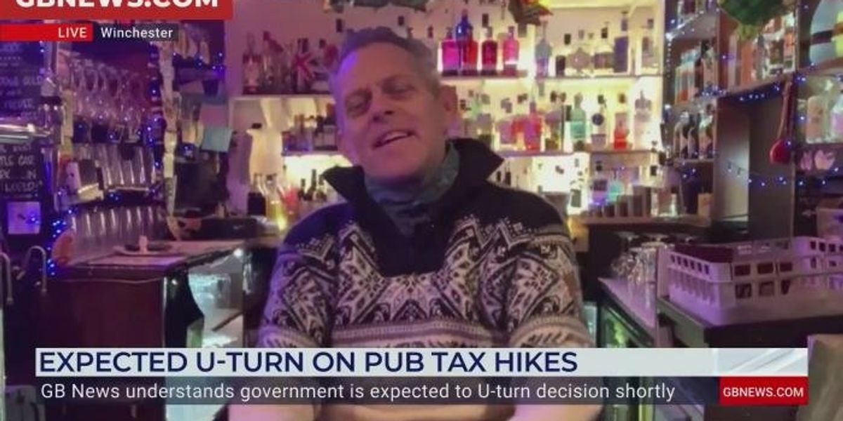 Pub landlord tells GB News his customers ‘can’t believe’ the high costs he has to pay Pub landlord tells GB News his customers ‘can’t believe’ the high costs he has to pay