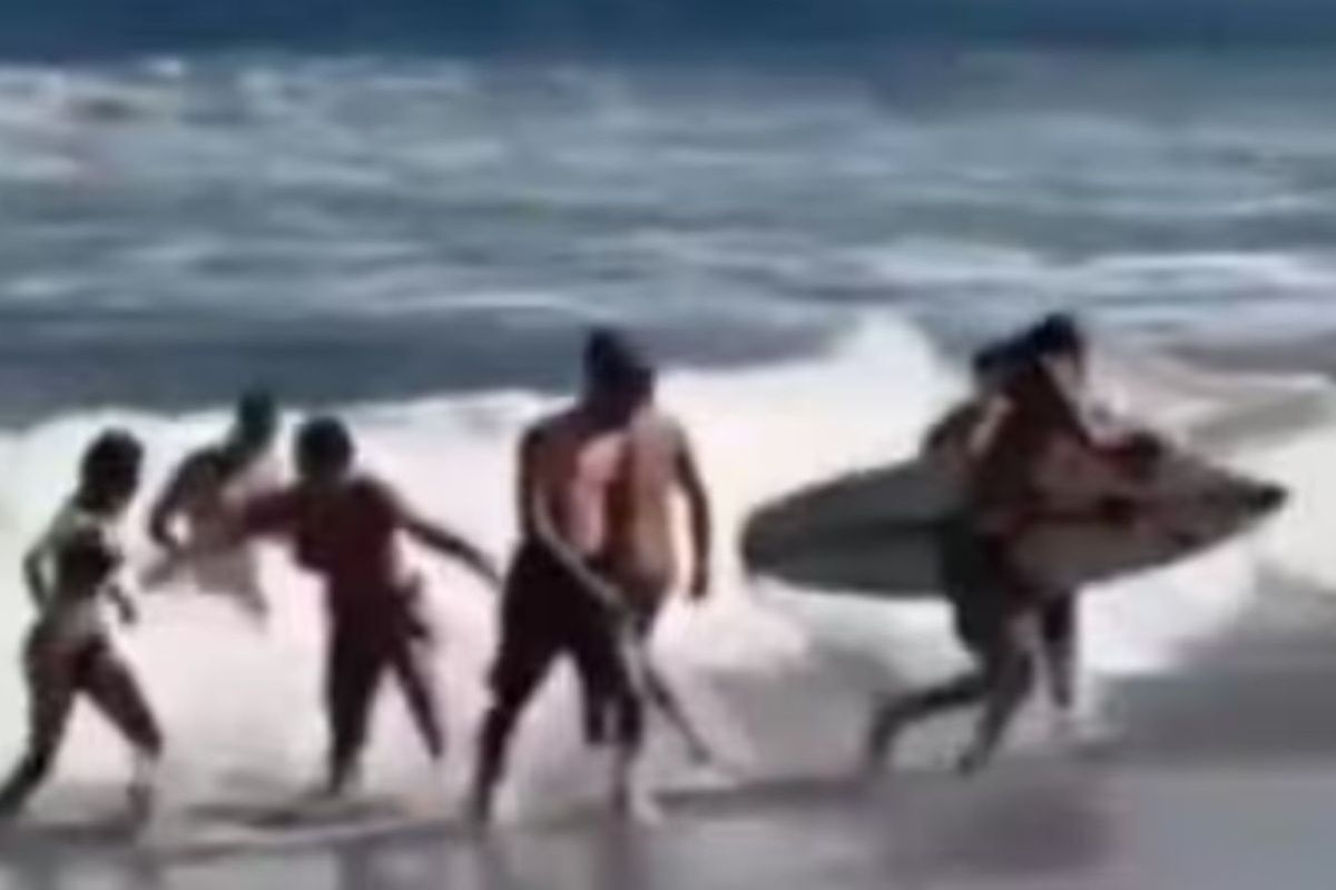 Former Man City star and his children rescued at sea as details of 'miracle' emerge