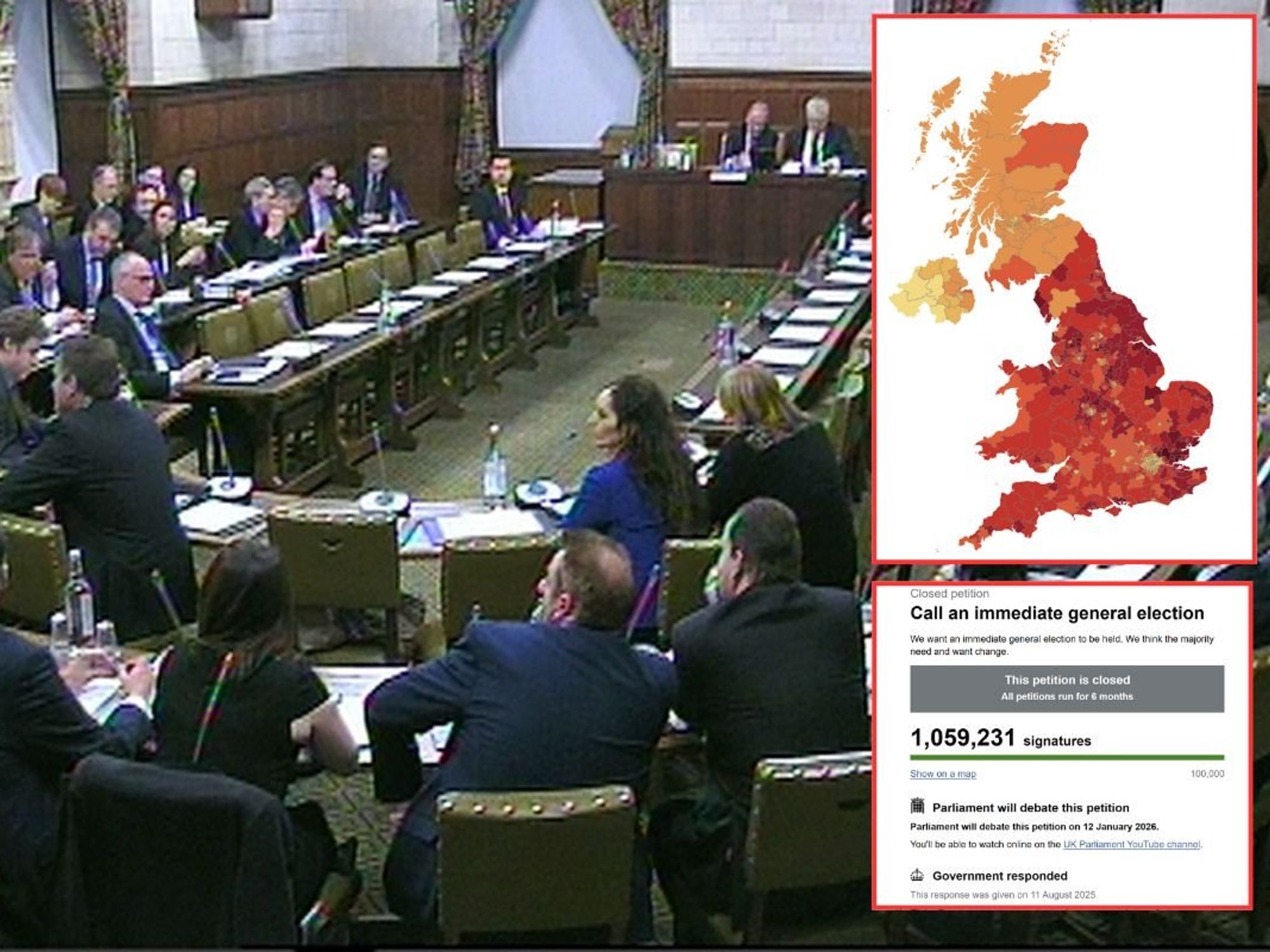 MPs prepare for debate on calling immediate General Election after petition received ONE MILLION ...