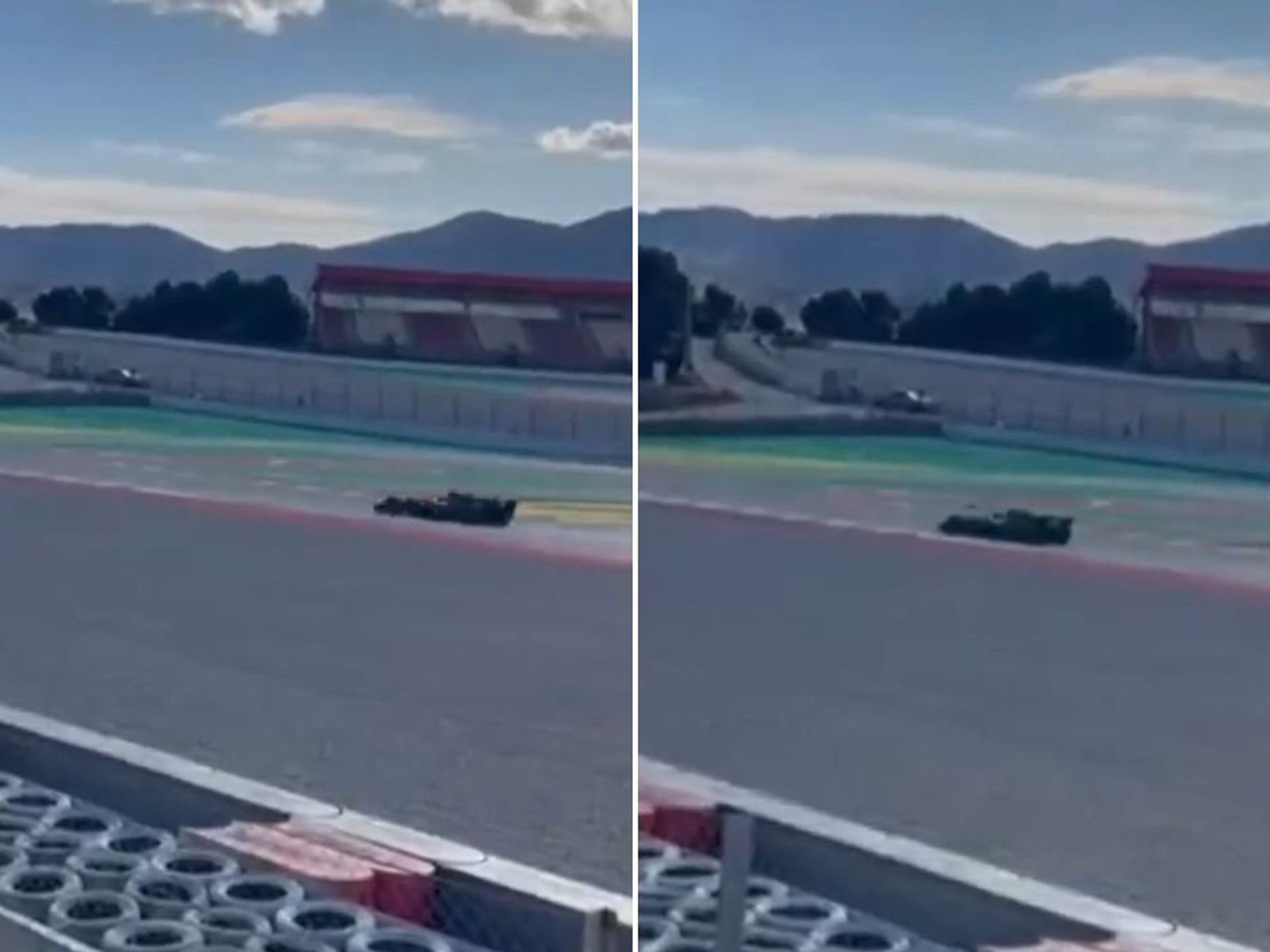 Footage shows Audi's first-ever F1 car on track ahead of long-awaited debut