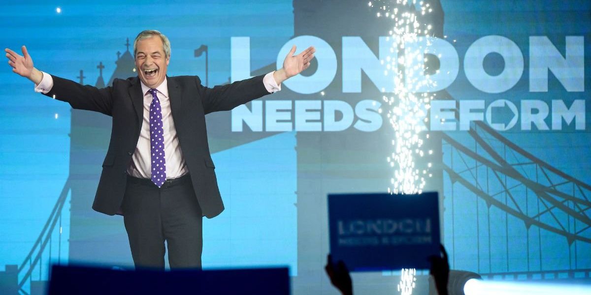 Nigel Farage just sent shivers down Sadiq Khan’s spine Nigel Farage just sent shivers down Sadiq Khan’s spine