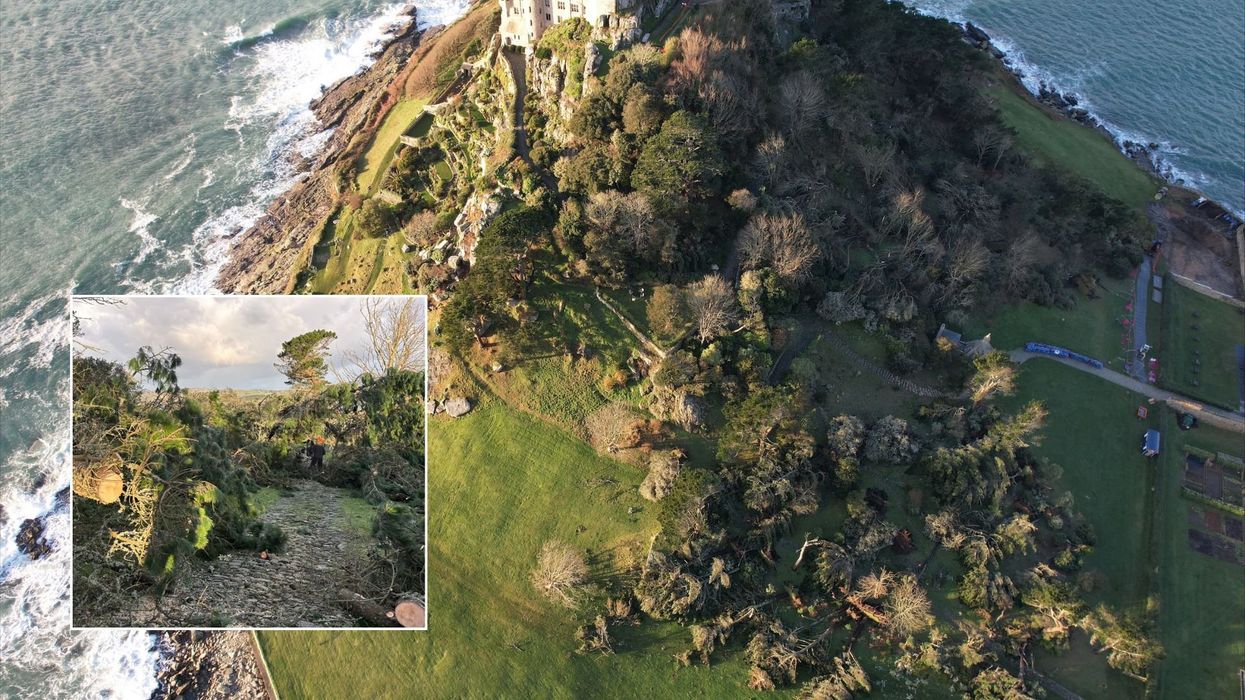 Iconic British landmark and filming location 'devastated' by Storm Goretti - as fears clean-up will take years