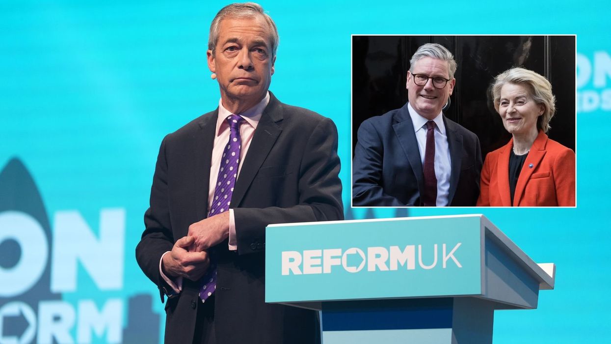 EU demands 'Farage clause' as part of Keir Starmer's reset talks forcing Britain into 'financial compensation'