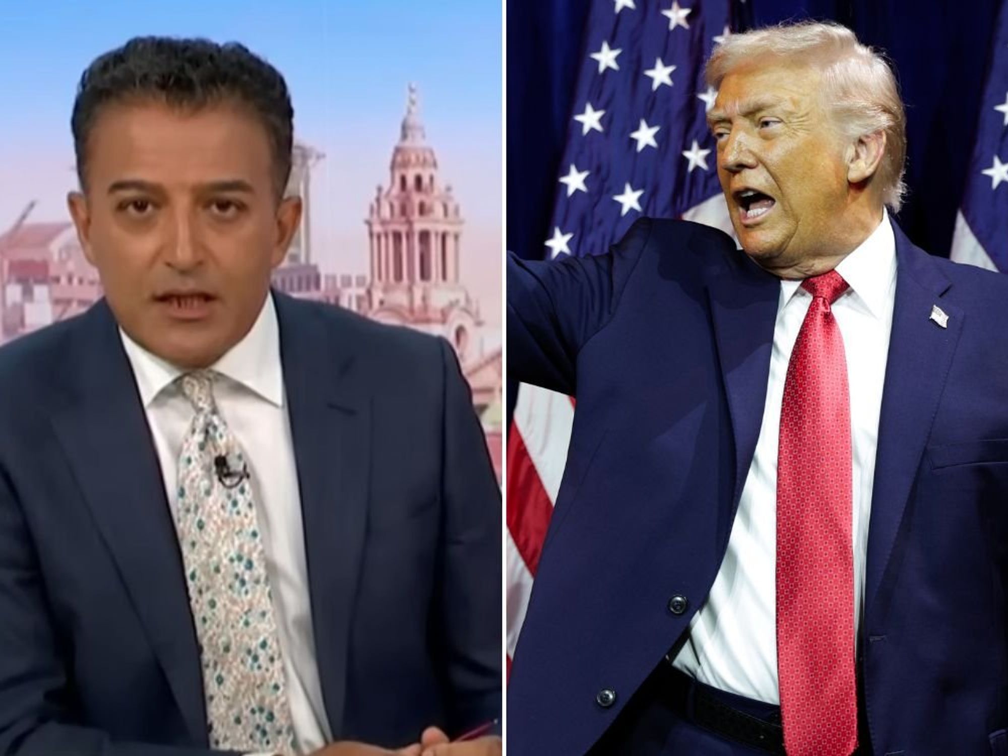 Adil Ray fumes that USA is a 'facist state' as he blasts Donald Trump in new social media statement