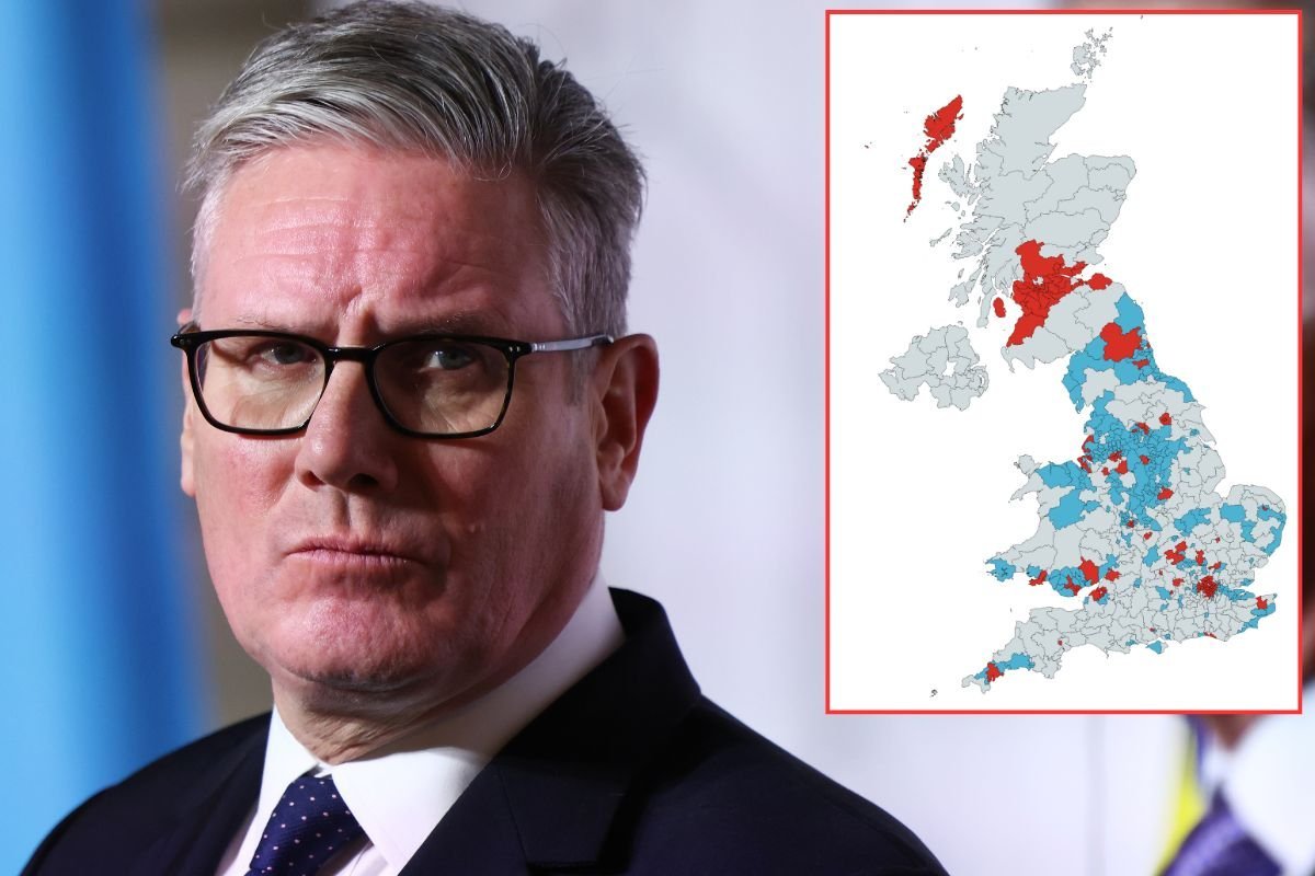 Revealed: The 252 Labour seats that could spark Brexit nightmare for Keir Starmer - Is yours one of them?