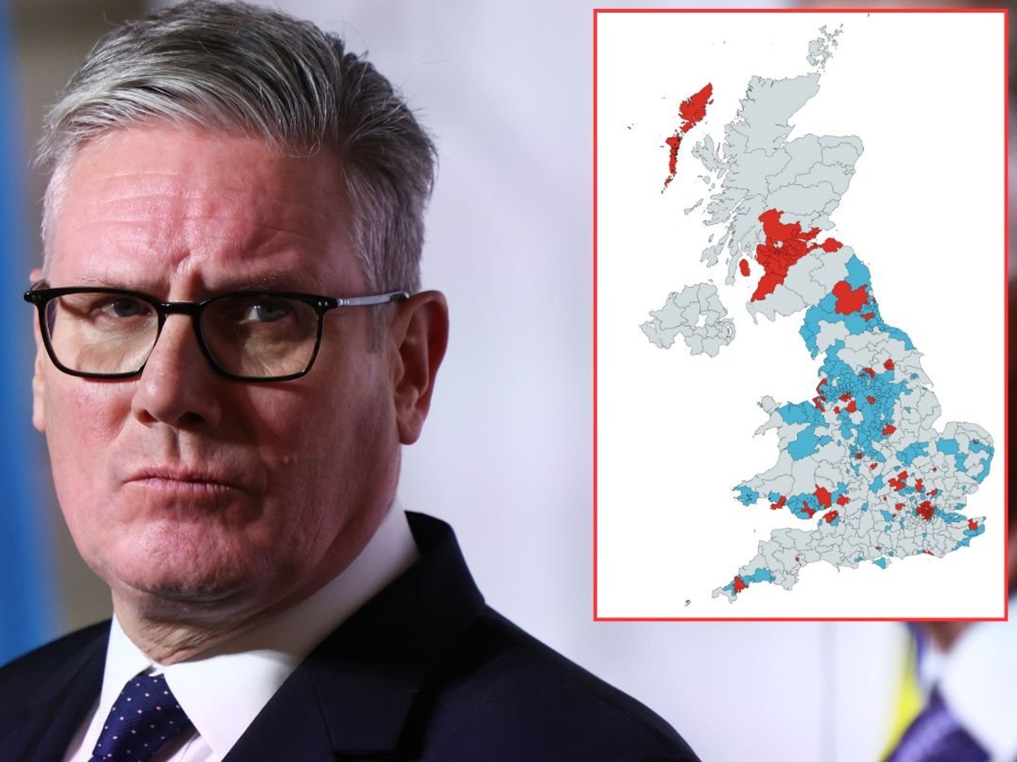 Revealed: The 252 Labour seats that could spark Brexit nightmare for Keir Starmer - Is yours one of them?