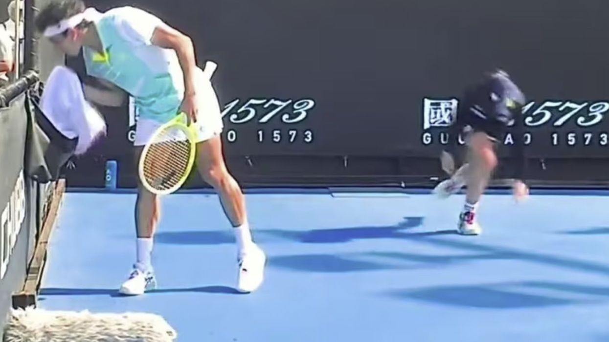 Australian Open match suspended after ball kid collapses as tennis player rushes to aid