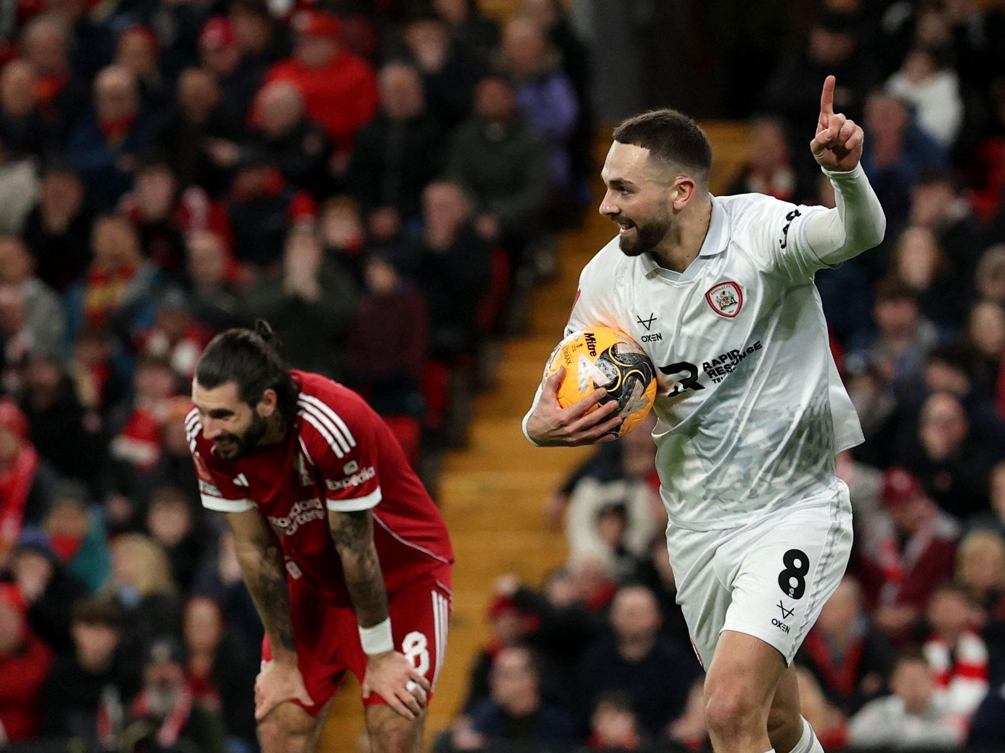 Dominik Szoboszlai went from Liverpool hero to zero after bonkers incident: 'What on earth?!'