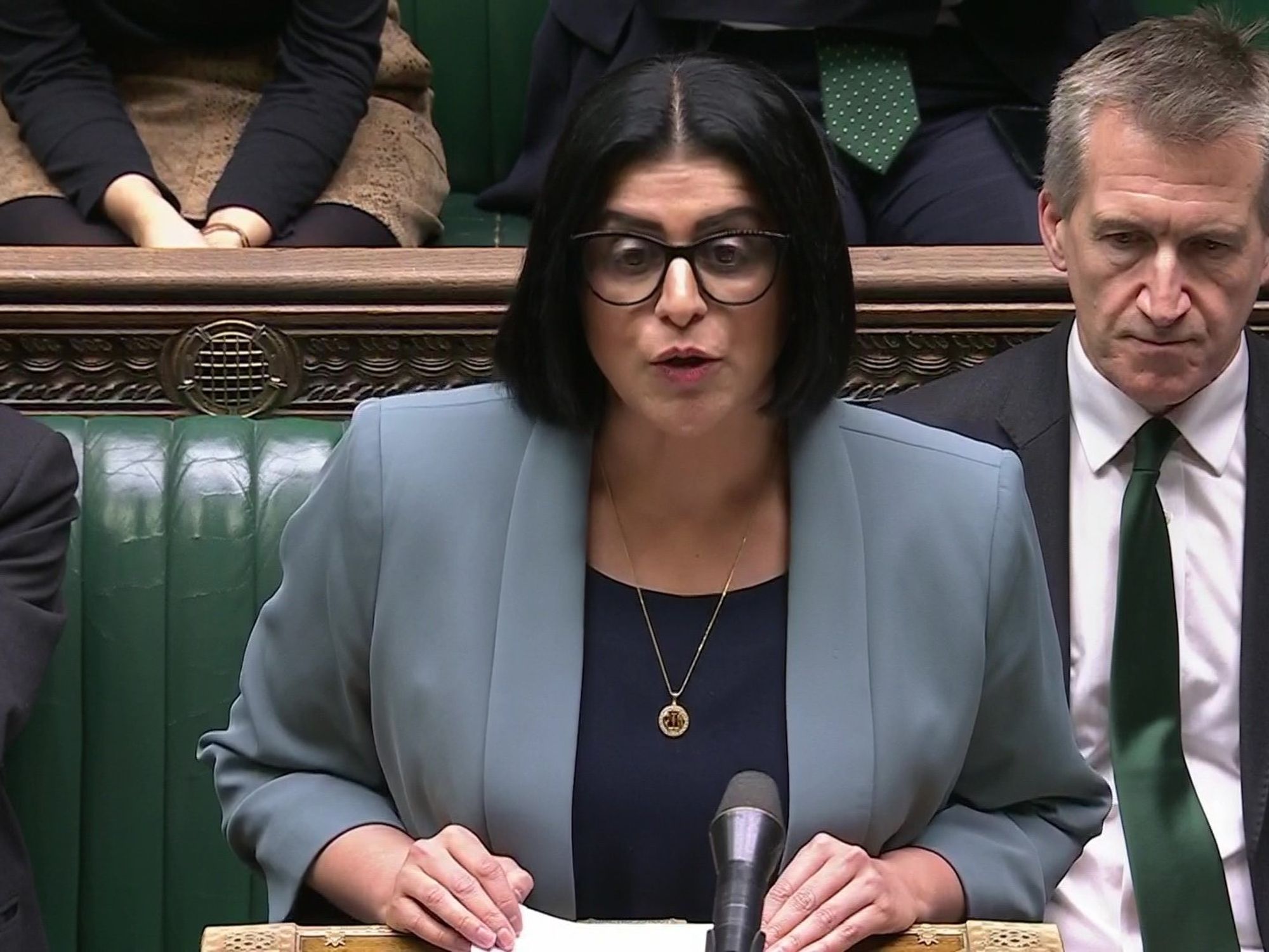 Shabana Mahmood to address Commons in hours after being urged to sack police chief over banning I...