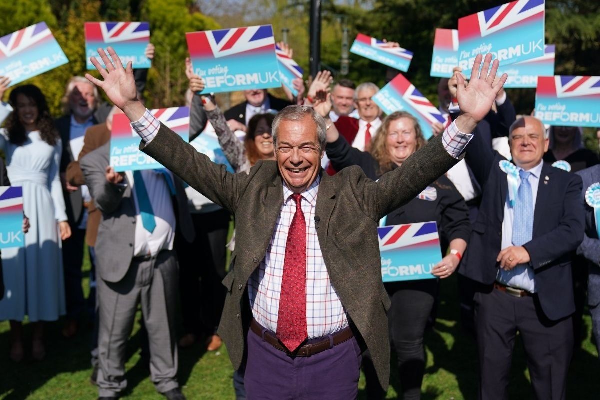 Nigel Farage's defection deluge continues as surprise Green switcher to Reform takes swipe at Zack Polanski