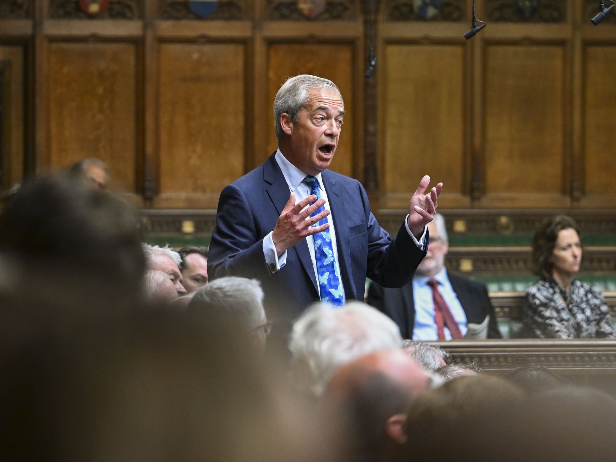 'Appalling!' A THIRD of students want Reform UK banned from universities