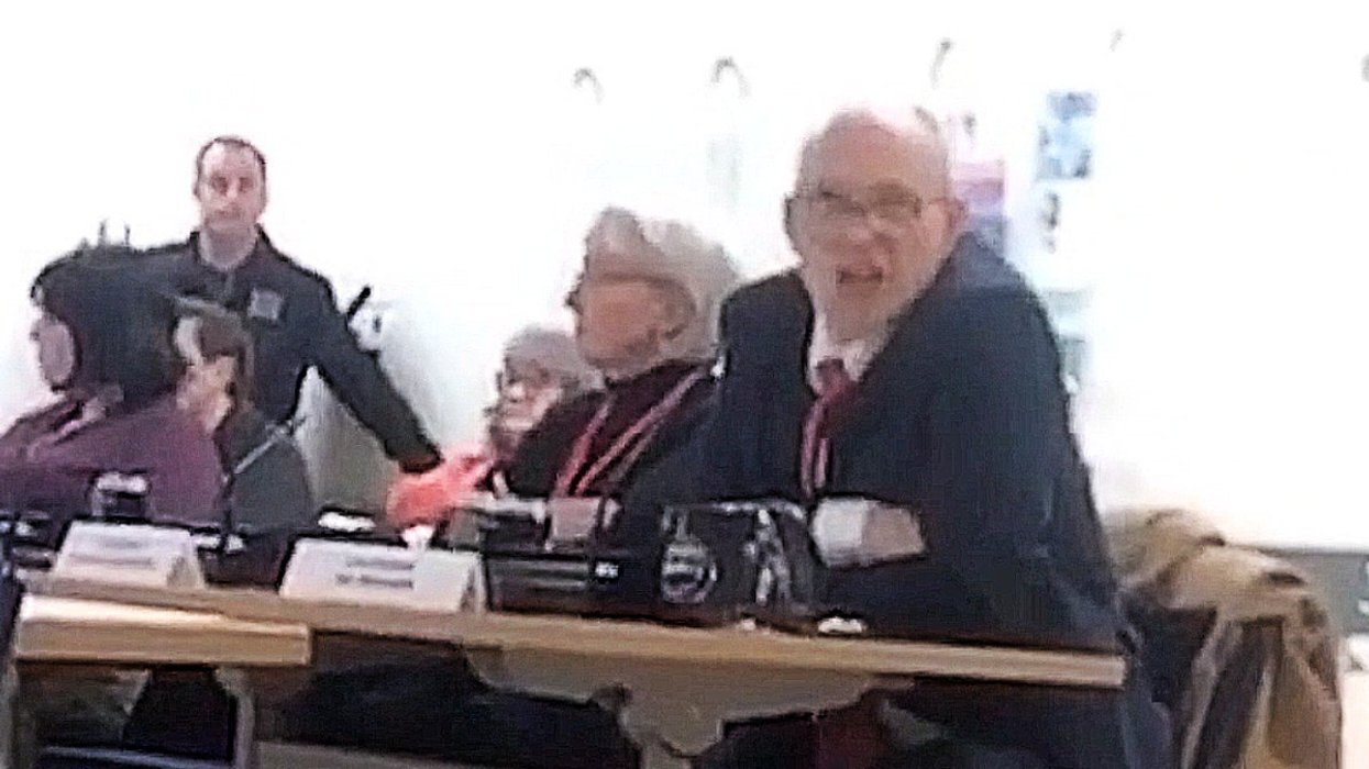 Labour councillor brands voter 'Nazi' after protesters heckle decision to cancel election in key Reform target