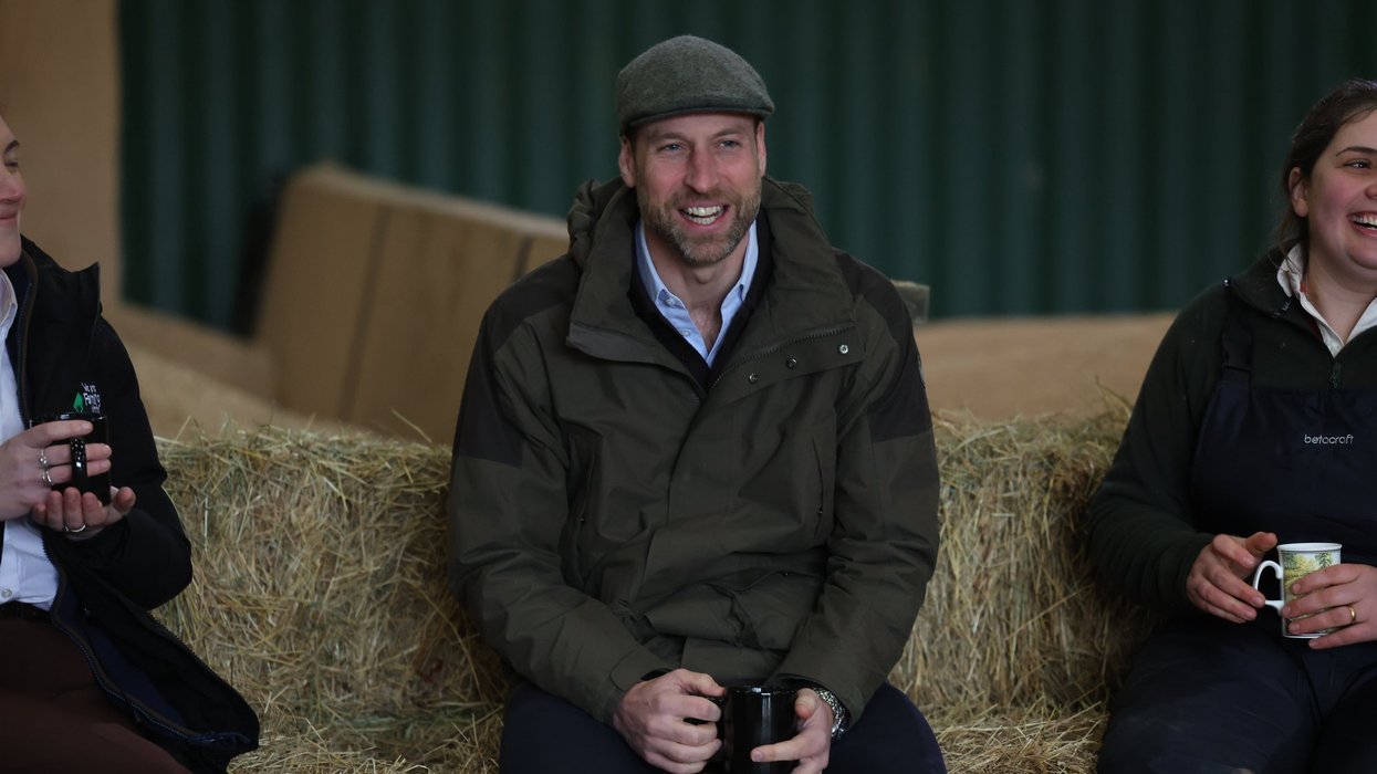 Prince William throws his support behind farmers