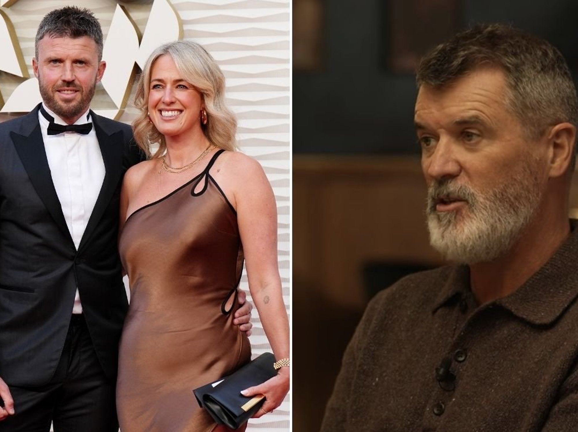 Roy Keane reignites feud with new Man Utd boss Michael Carrick's wife with bizarre swipe
