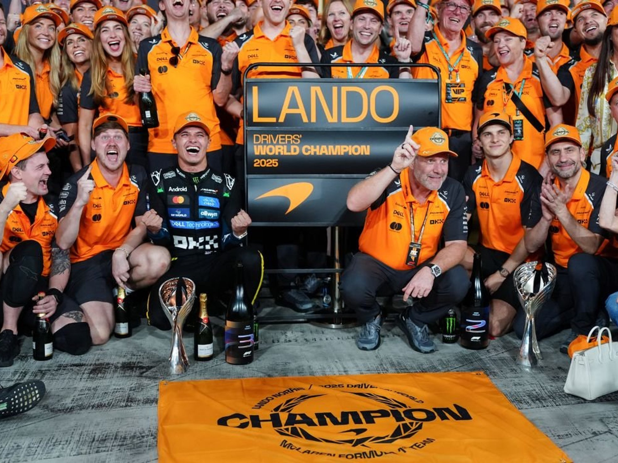 McLaren confirm drivers line-up for 2026 season as Lando Norris gets new teammate