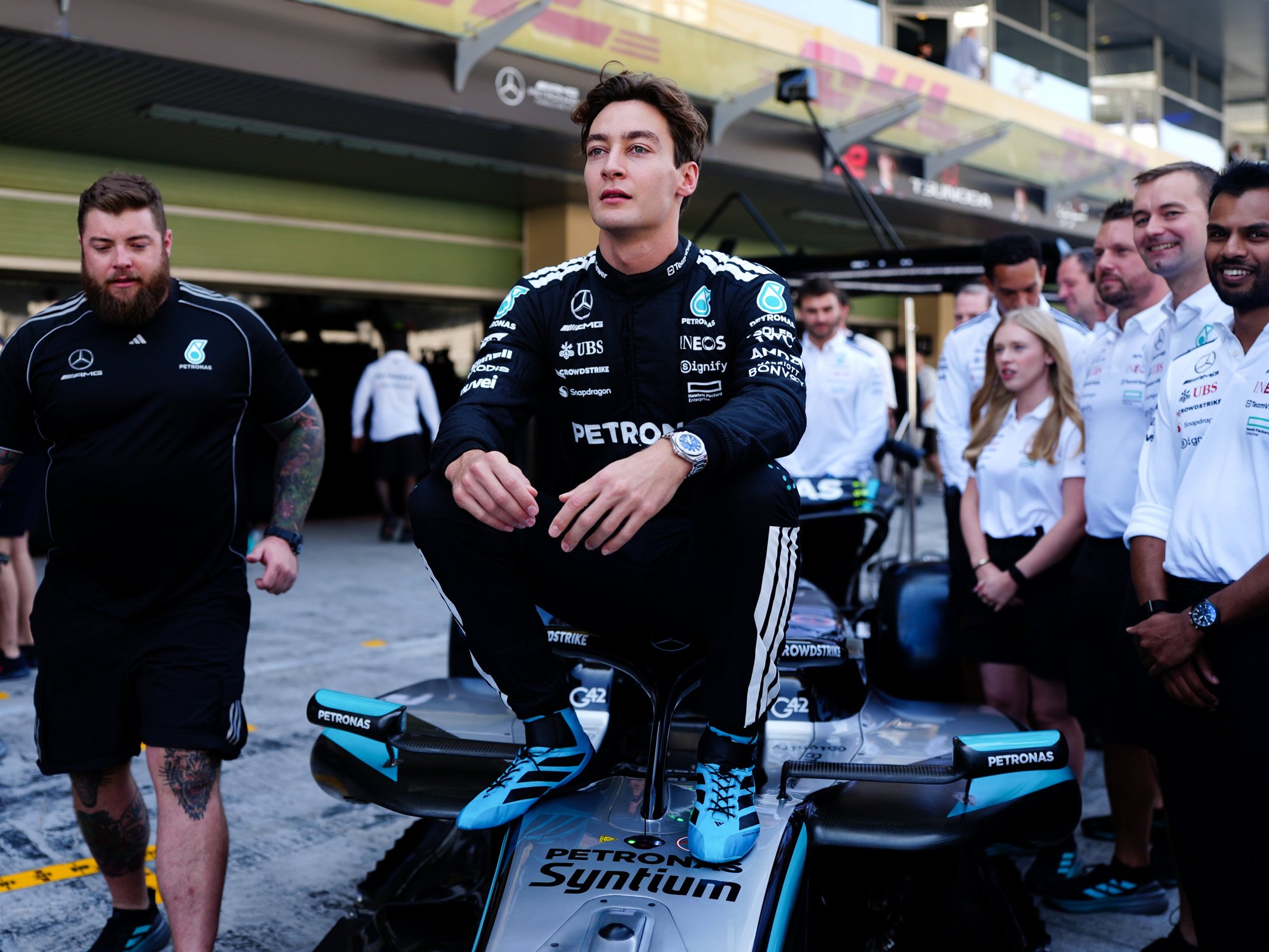 George Russell's unusual contract request denied by Mercedes chief Toto Wolff