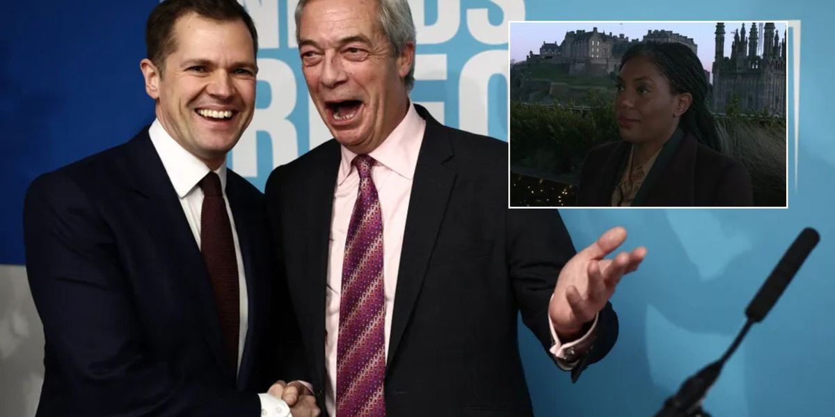 Kemi Badenoch THANKS Nigel Farage for ‘making Tories stronger’ in damning swipe at Robert Jenrick Kemi Badenoch THANKS Nigel Farage for ‘making Tories stronger’ in damning swipe at Robert Jenrick