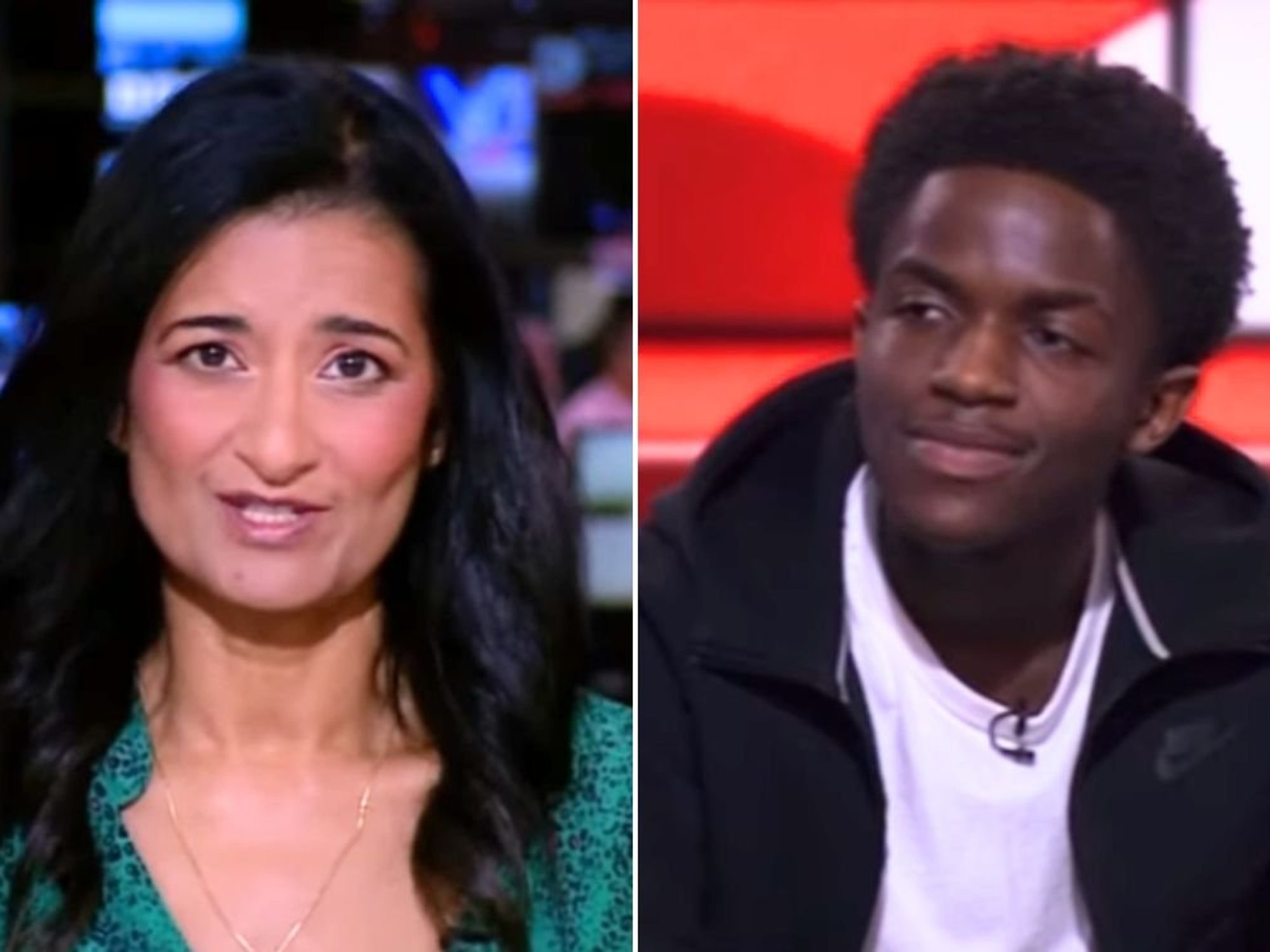 BBC News presenter under fire as viewers accuse host of 'hissing' over rapper's Jesus Christ comment