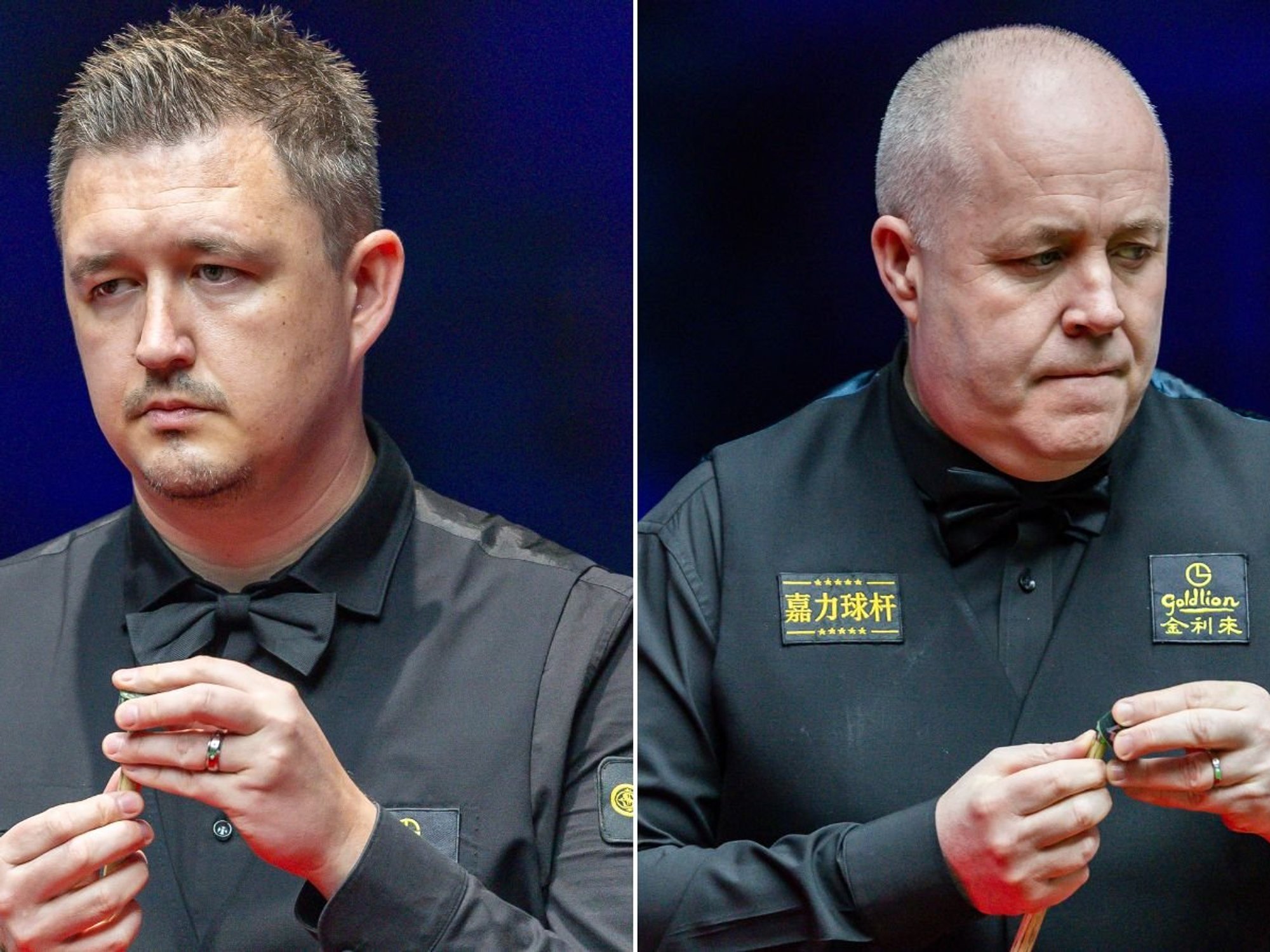 Masters final suspended with John Higgins and Kyren Wilson taken away