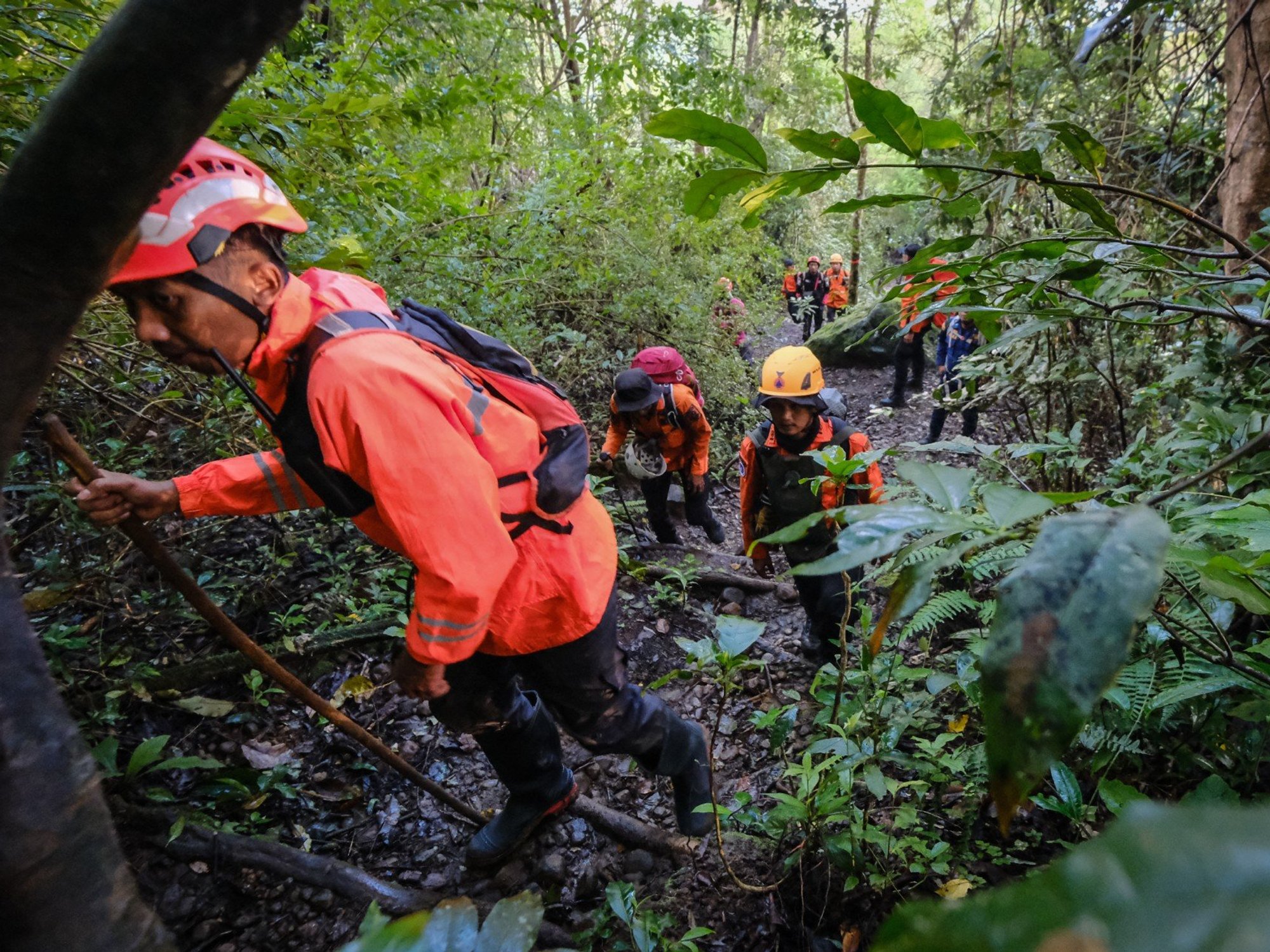 Missing Indonesia Air plane FOUND as rescuers scour wreckage of plane that had 10 people on board