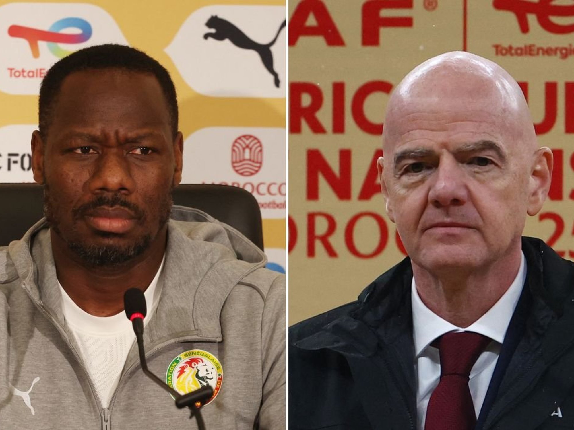 FIFA chief Gianni Infantino makes statement after Afcon chaos as Senegal boss apologises