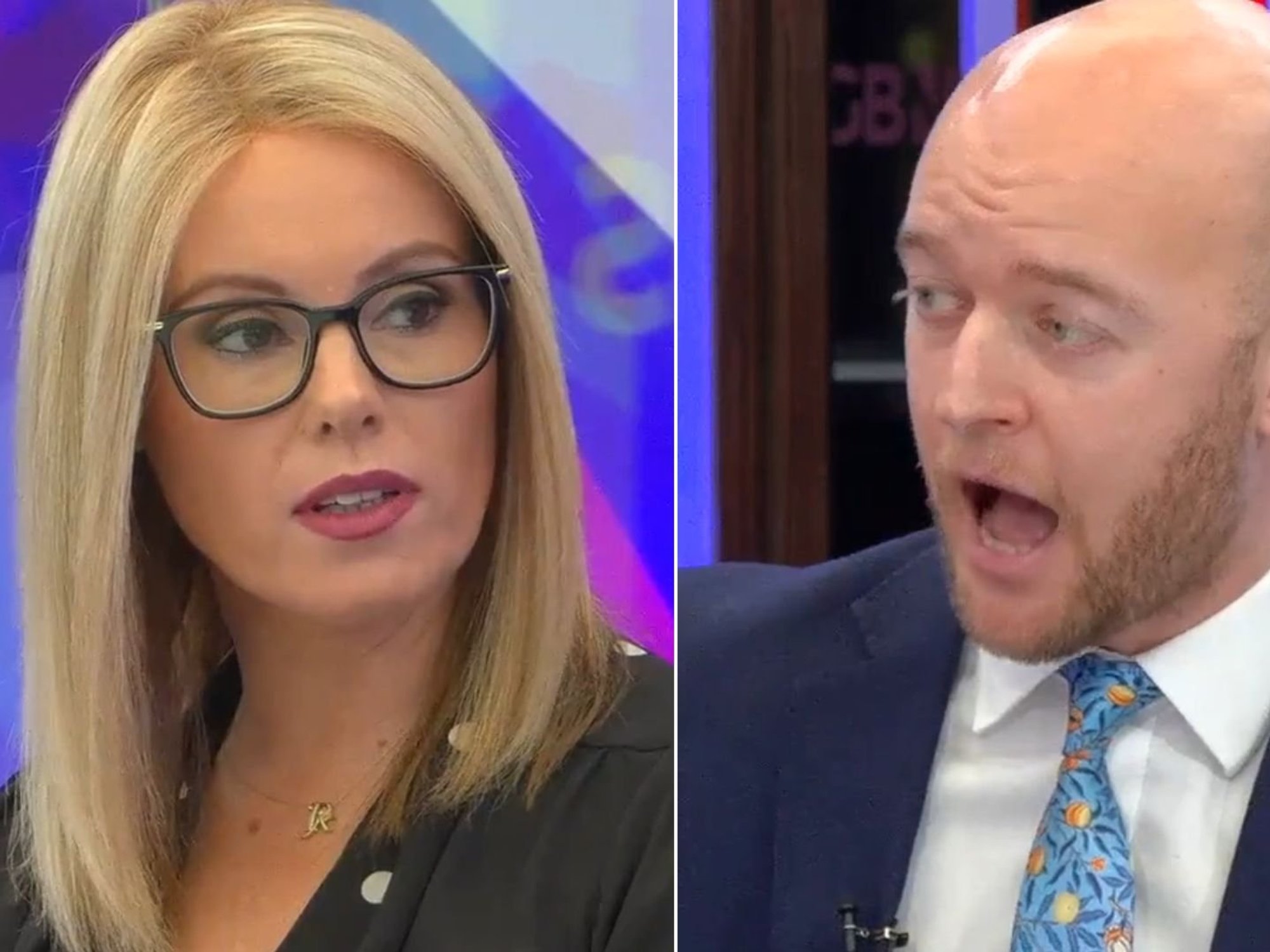 'Giving me a headache!' Michelle Dewberry scolds Labour MP for 'failing Britons' with migrant crisis
