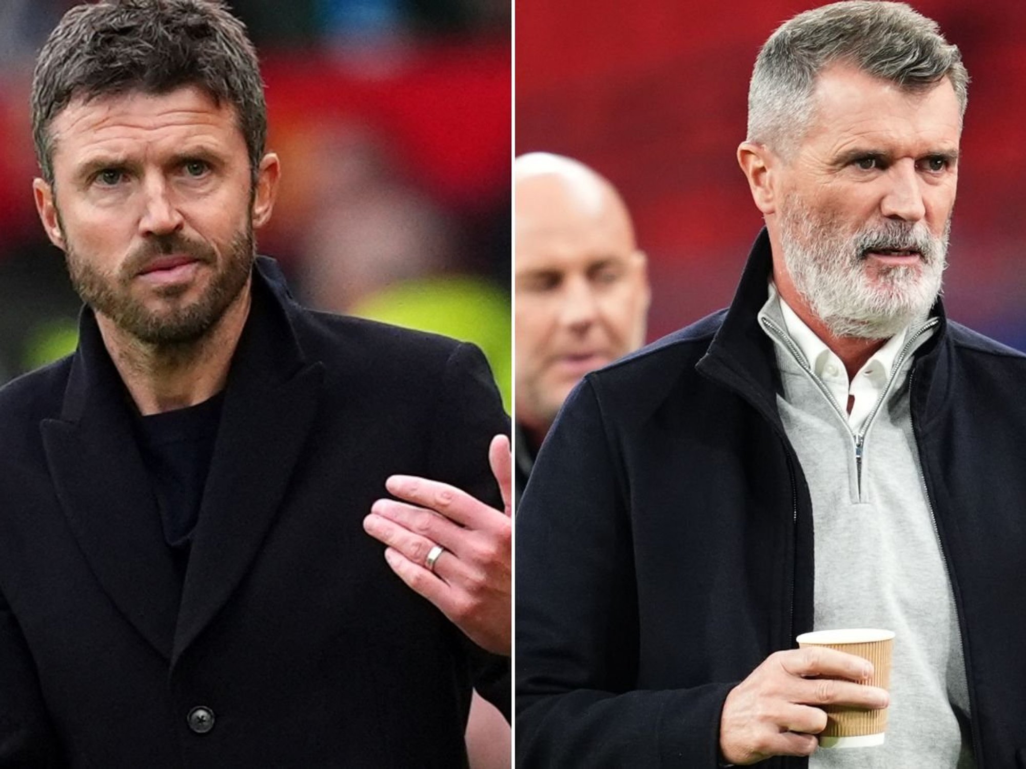 Man Utd 'snubbed request from Sky Sports for Man City win' after Roy Keane's dig at Michael Carri...