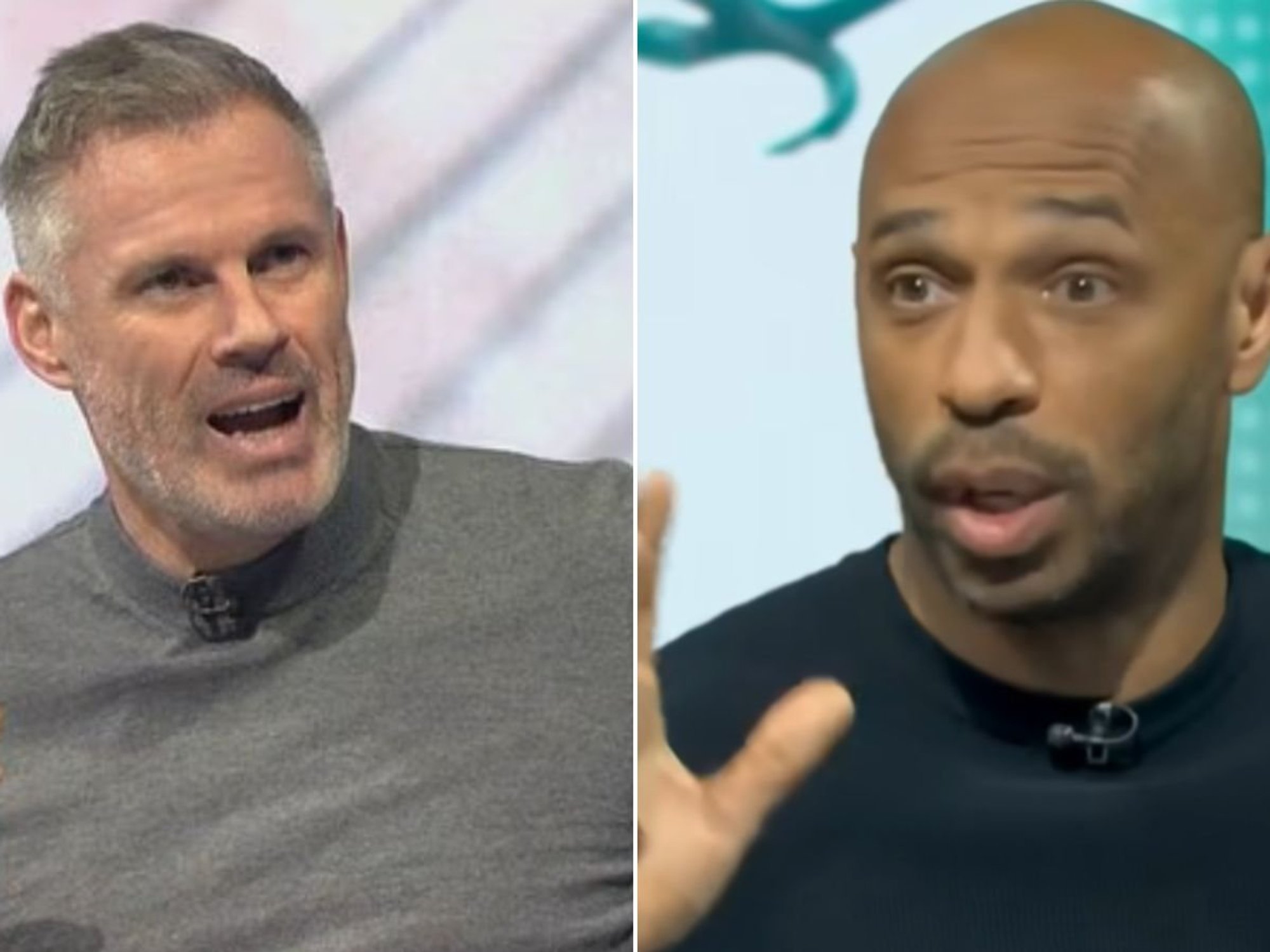 Jamie Carragher leaves Thierry Henry stunned with comments on Gareth Southgate