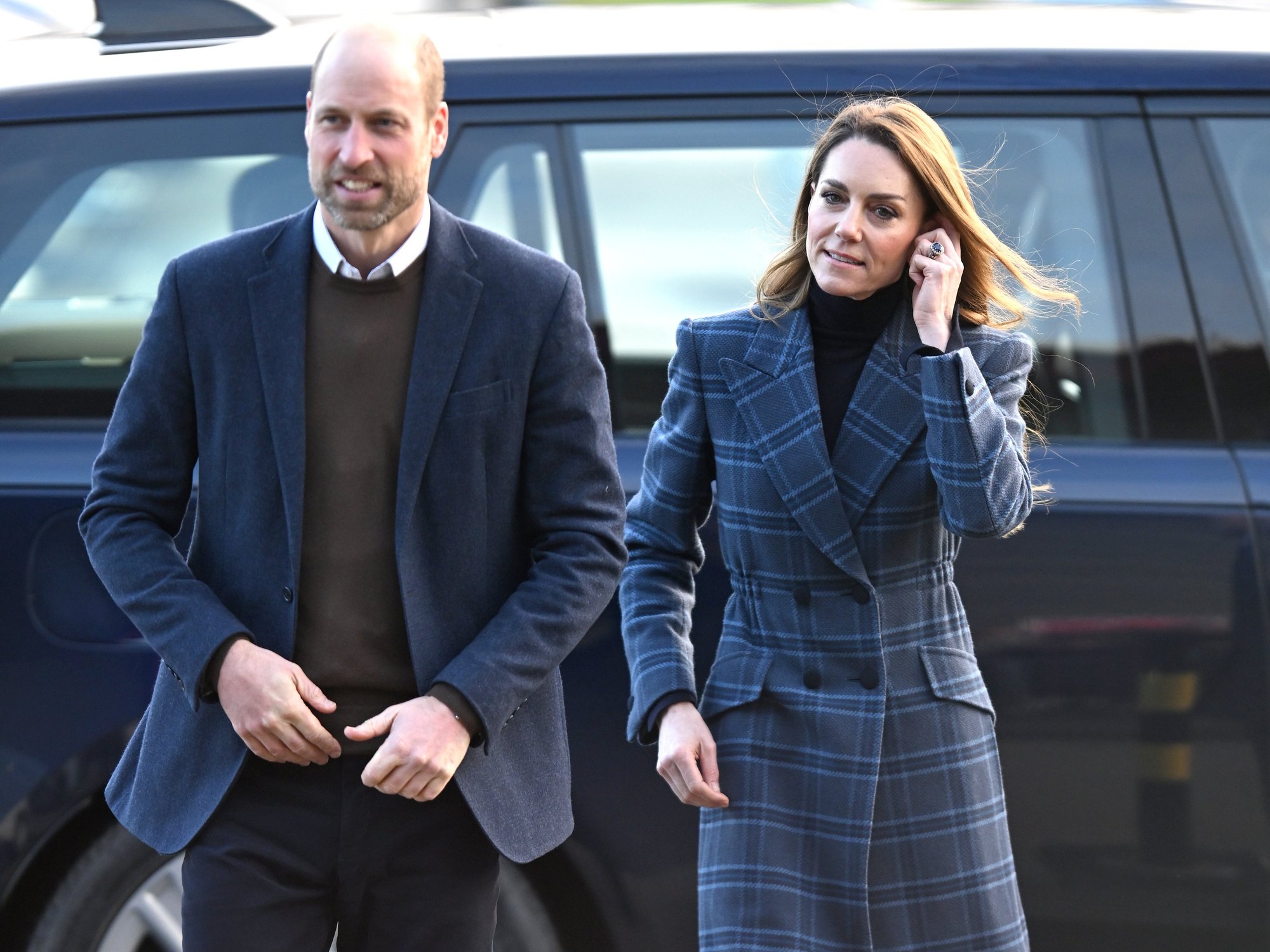 Kate and William step out 418 miles away from Harry as royal couple avoid meeting duke on his UK return