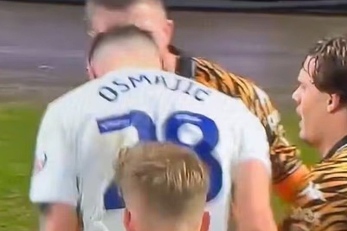 Disgraced Championship footballer headbutts player just days after returning from racial abuse ban