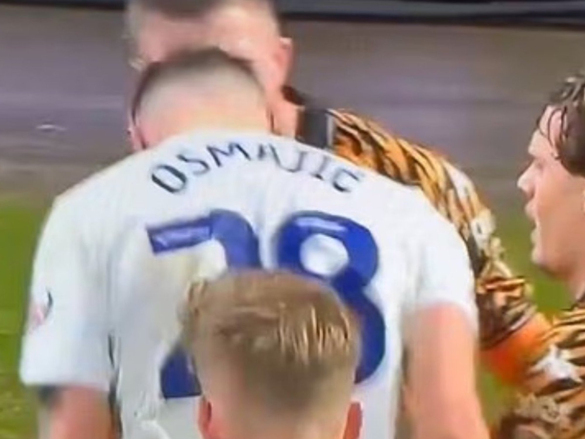 Disgraced Championship footballer headbutts player just days after returning from racial abuse ban