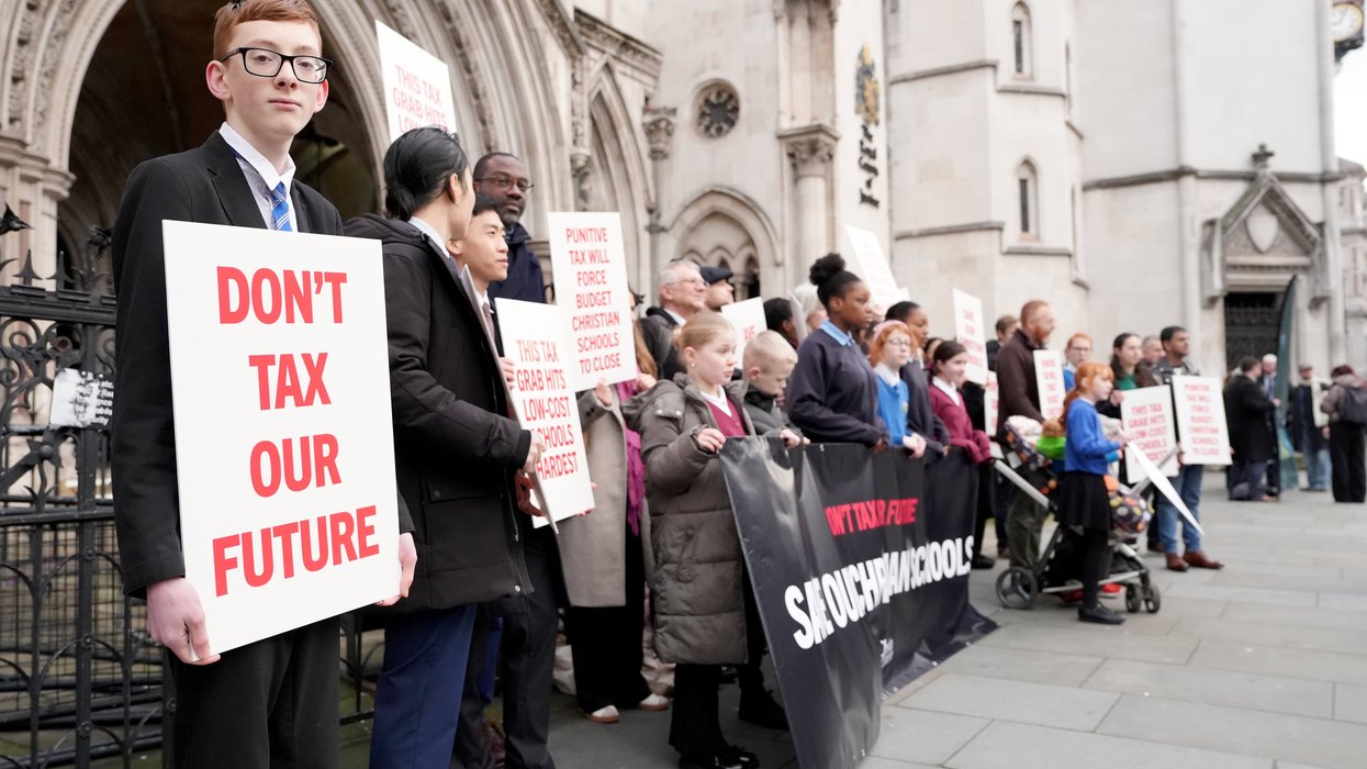 Labour's VAT raid on religious private schools is NOT discriminatory, Court of Appeal told