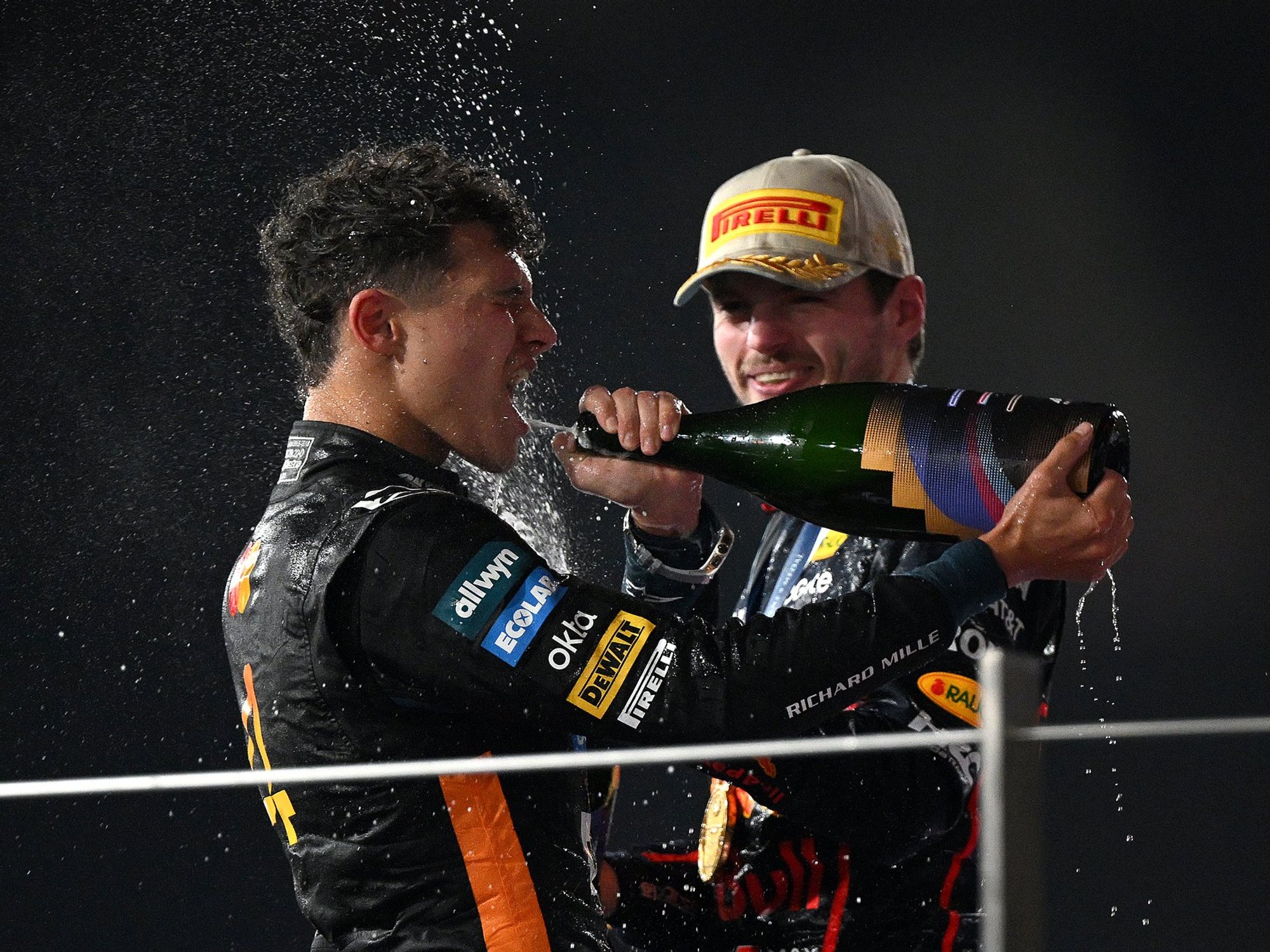 Max Verstappen makes feelings clear on Lando Norris relationship after 'spicy' F1 title fight
