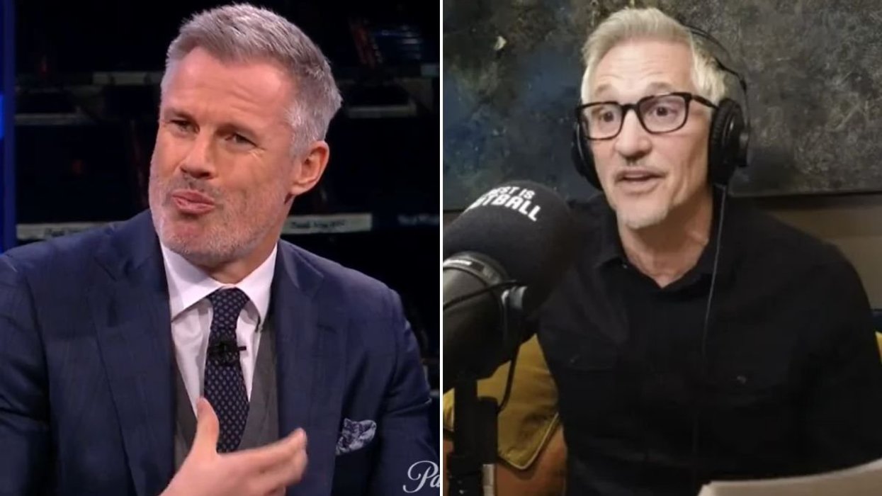 Jamie Carragher reignites Gary Lineker feud on live TV over podcast 'no one listens to'