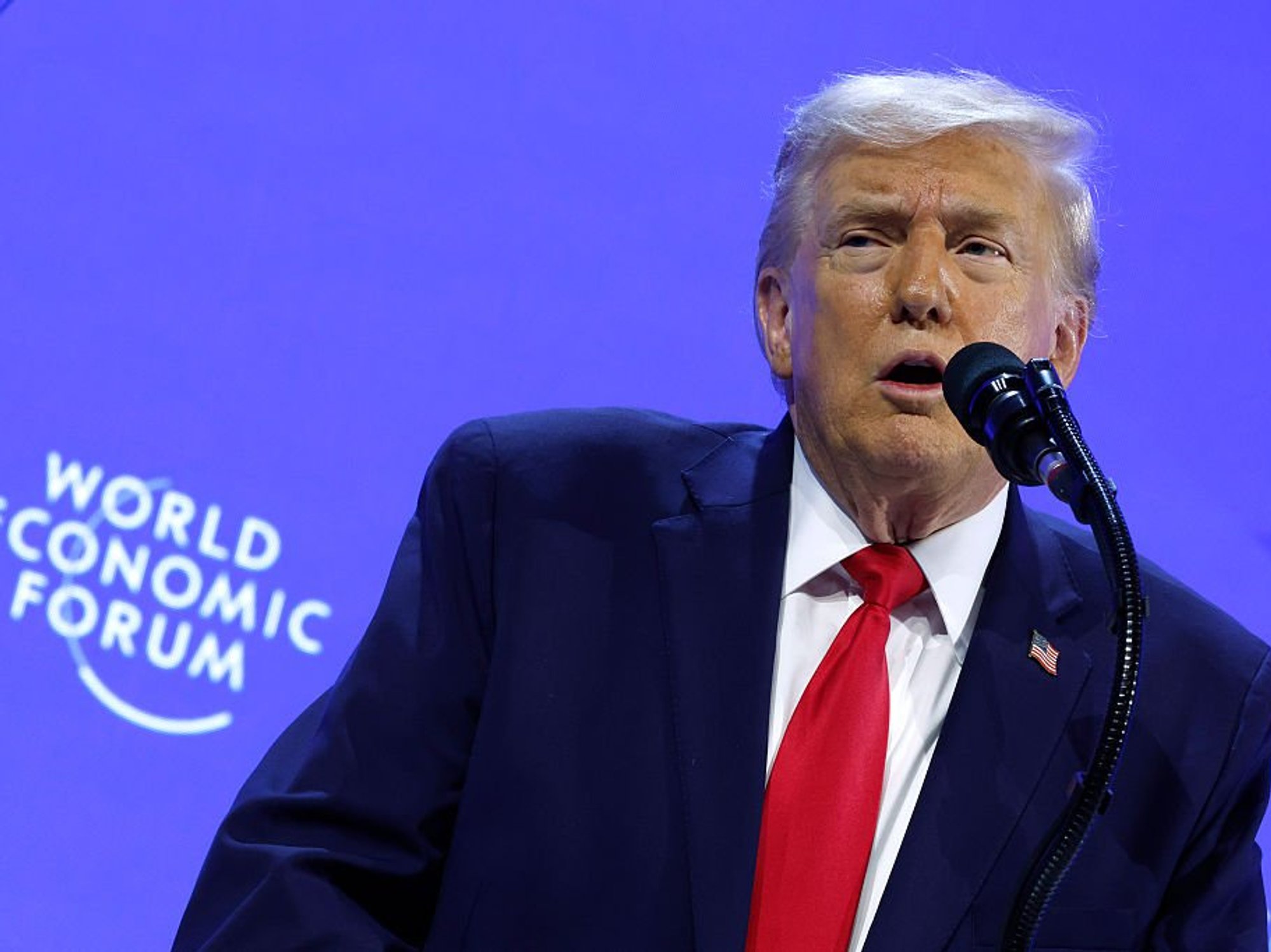 Davos 'evacuated' after 'unusual smell' following Donald Trump's bombshell trade threat U-turn
