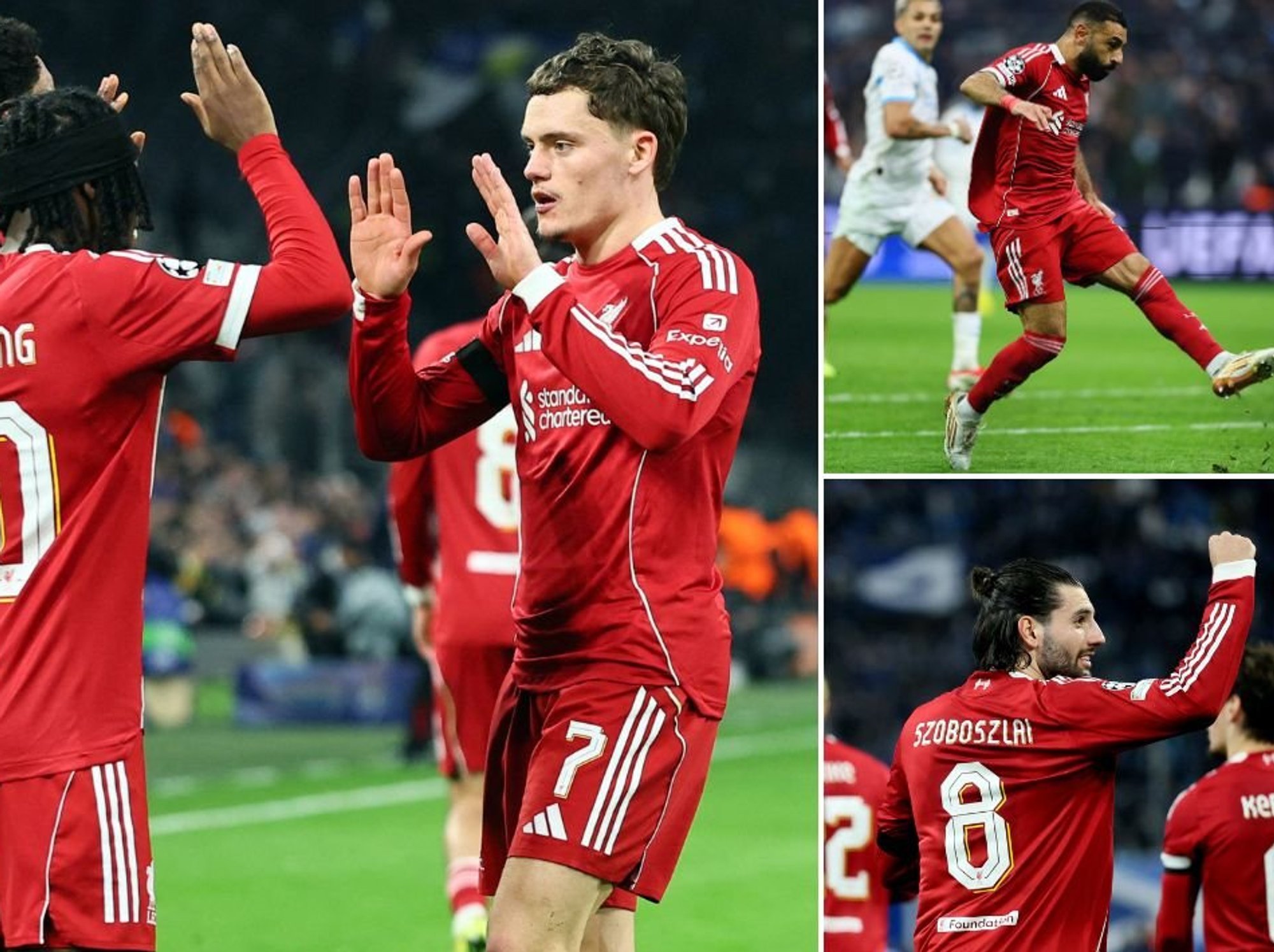 Liverpool cruise past Marseille to give Arne Slot major Champions League boost as Mohamed Salah returns