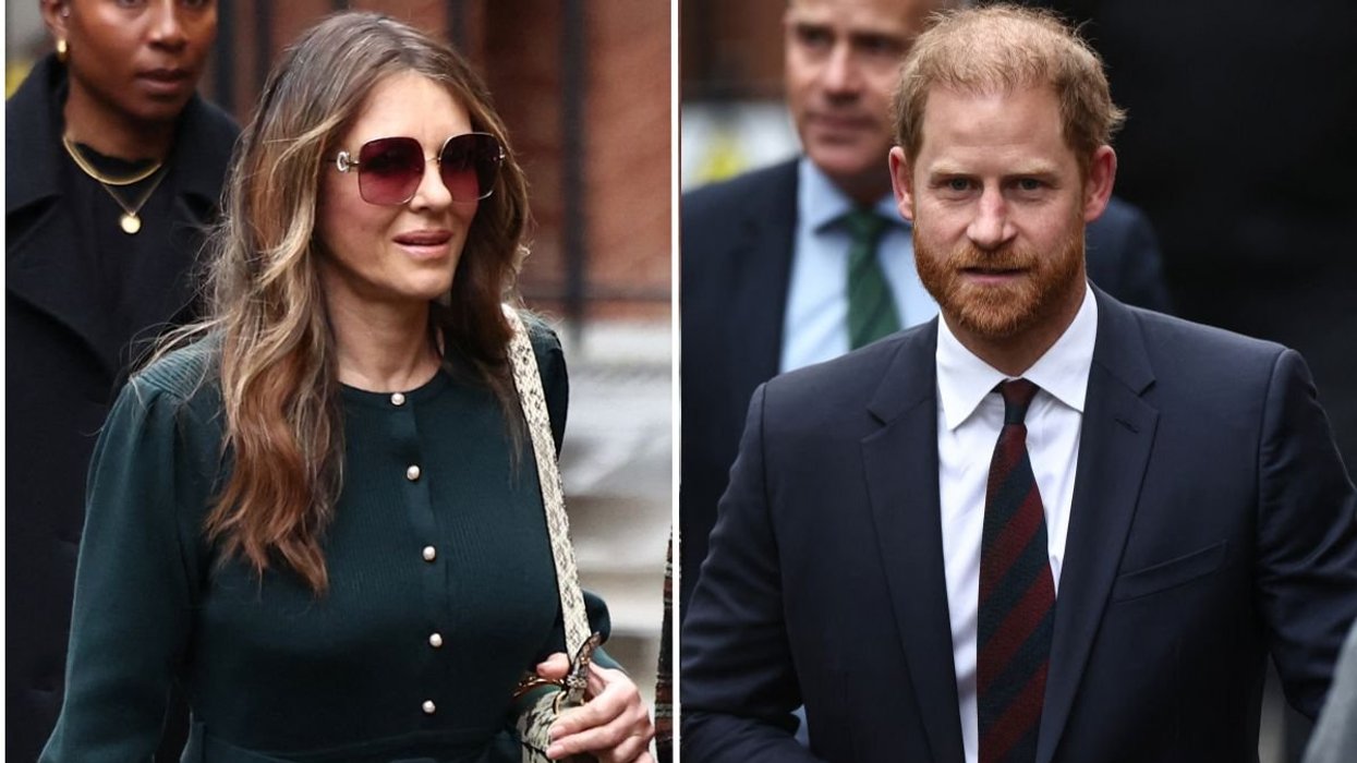 Prince Harry returns to court to support fellow claimants as Liz Hurley breaks down in tears in witness box