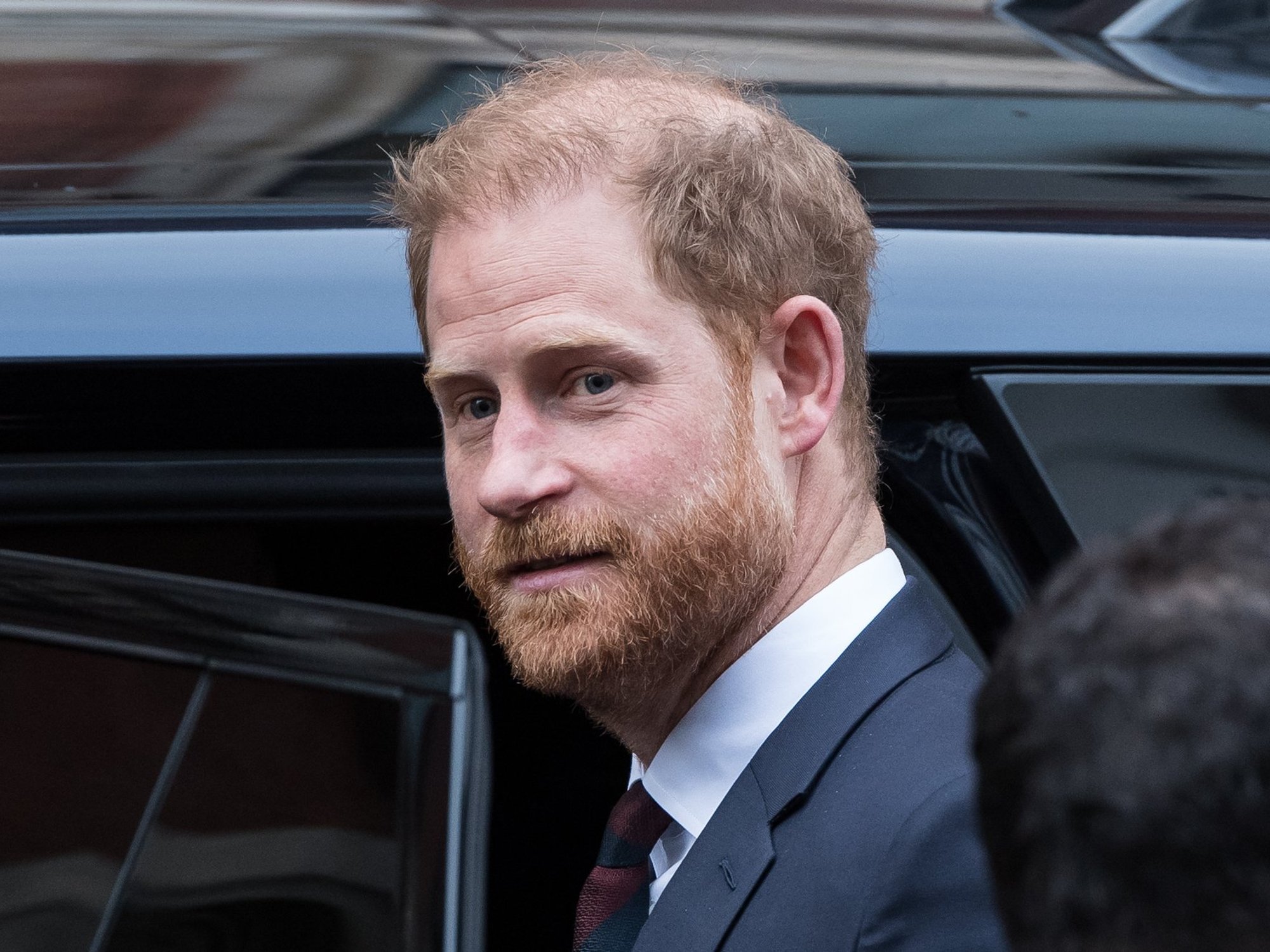 Prince Harry makes surprise appearance at Parliament ahead of his departure from the UK