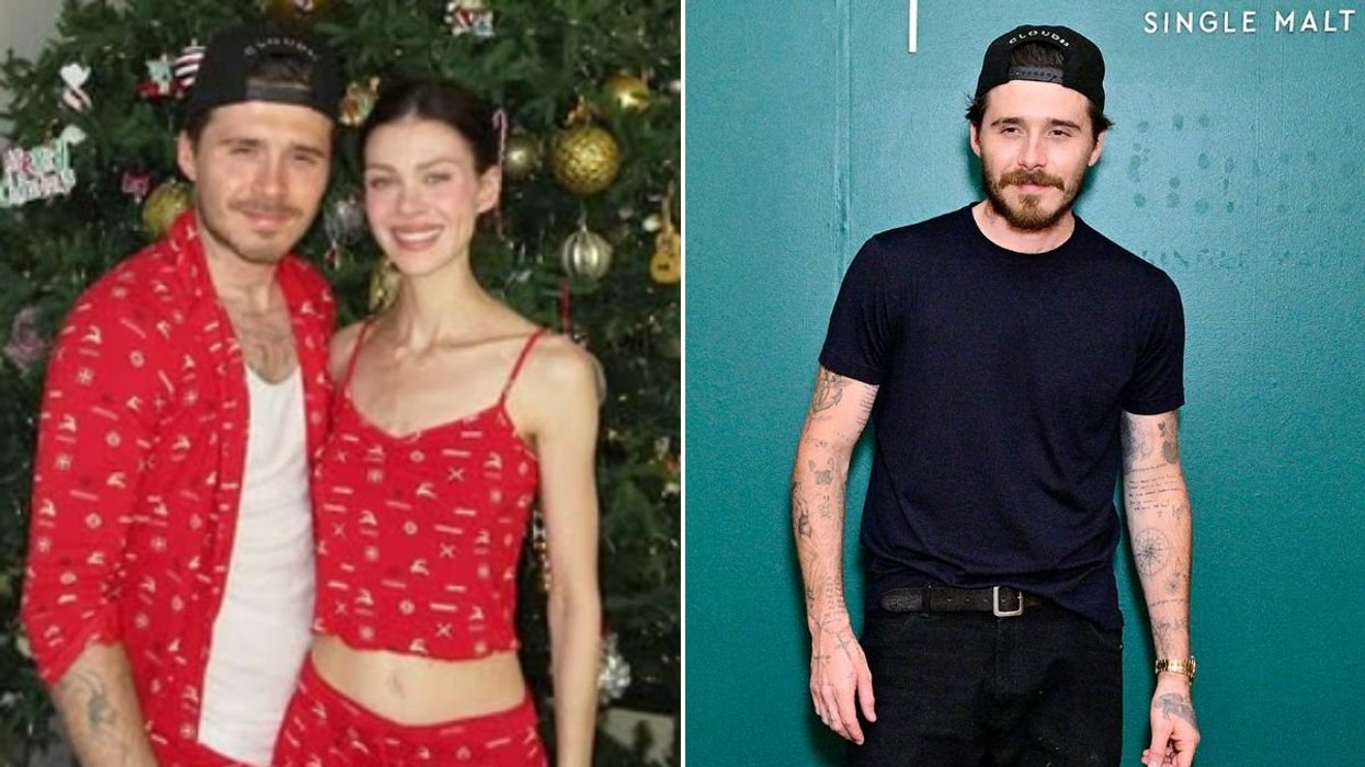 Brooklyn Beckham pictured smiling as he breaks cover with Nicola Peltz as friend confirms 'would do it again'