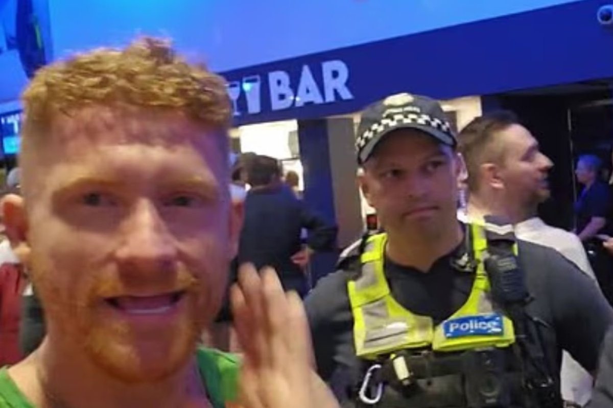 Tennis fan who cheered on Emma Raducanu ejected from Australian Open by police after 'rowdy' behaviour