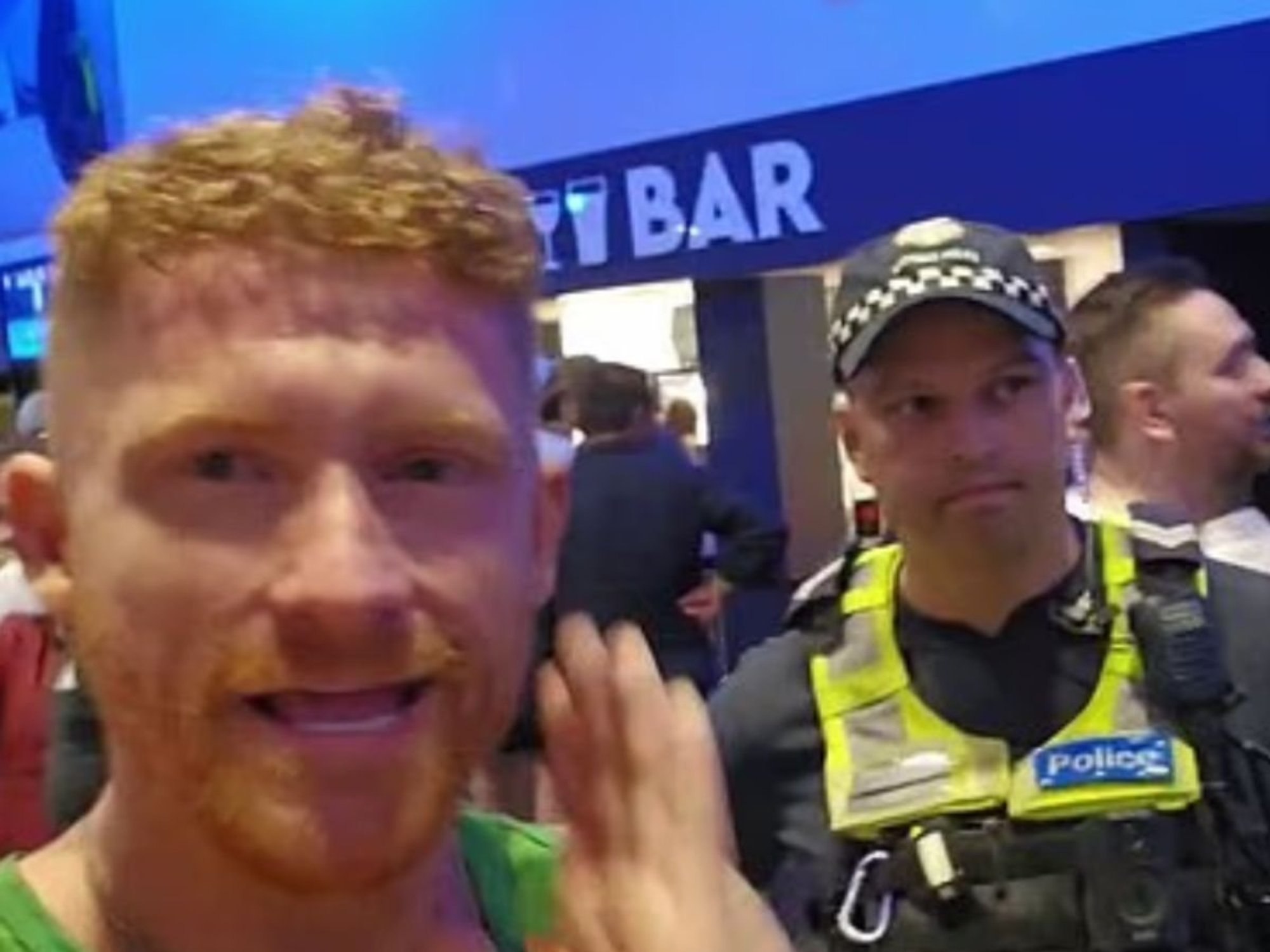 Tennis fan who cheered on Emma Raducanu ejected from Australian Open by police after 'rowdy' behaviour